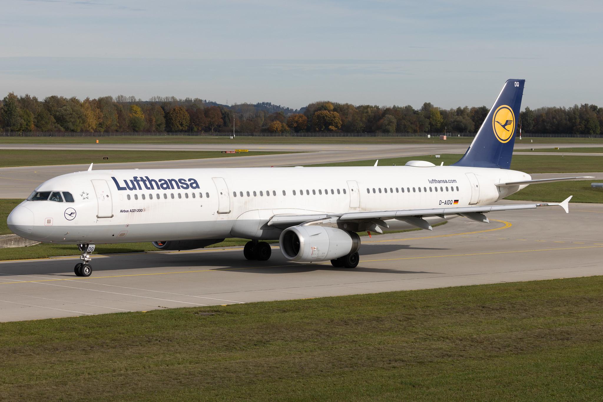 Munich Airport: Lufthansa (LH / DLH) | Airbus A321-231 A321 | D-AIDQ | MSN 5028