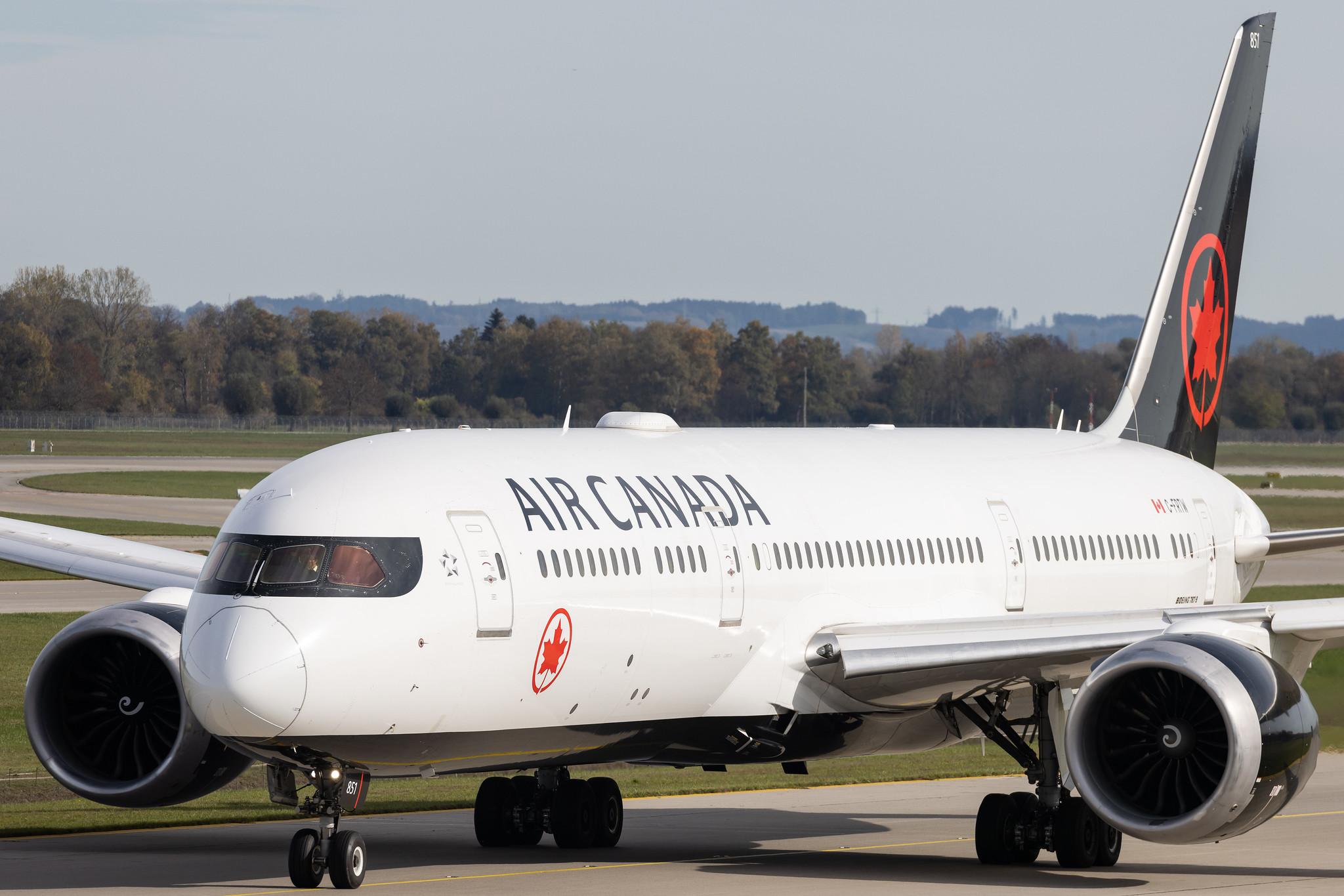 Munich Airport: Air Canada (AC / ACA) | Boeing 787-9 Dreamliner B789 | C-FRTW | MSN 37179