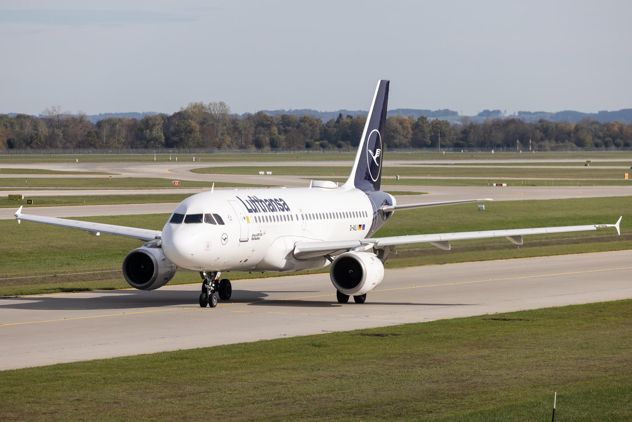 Munich Airport: Lufthansa (LH / DLH) | Airbus A319-114 A319 | D-AILI | MSN 0651
