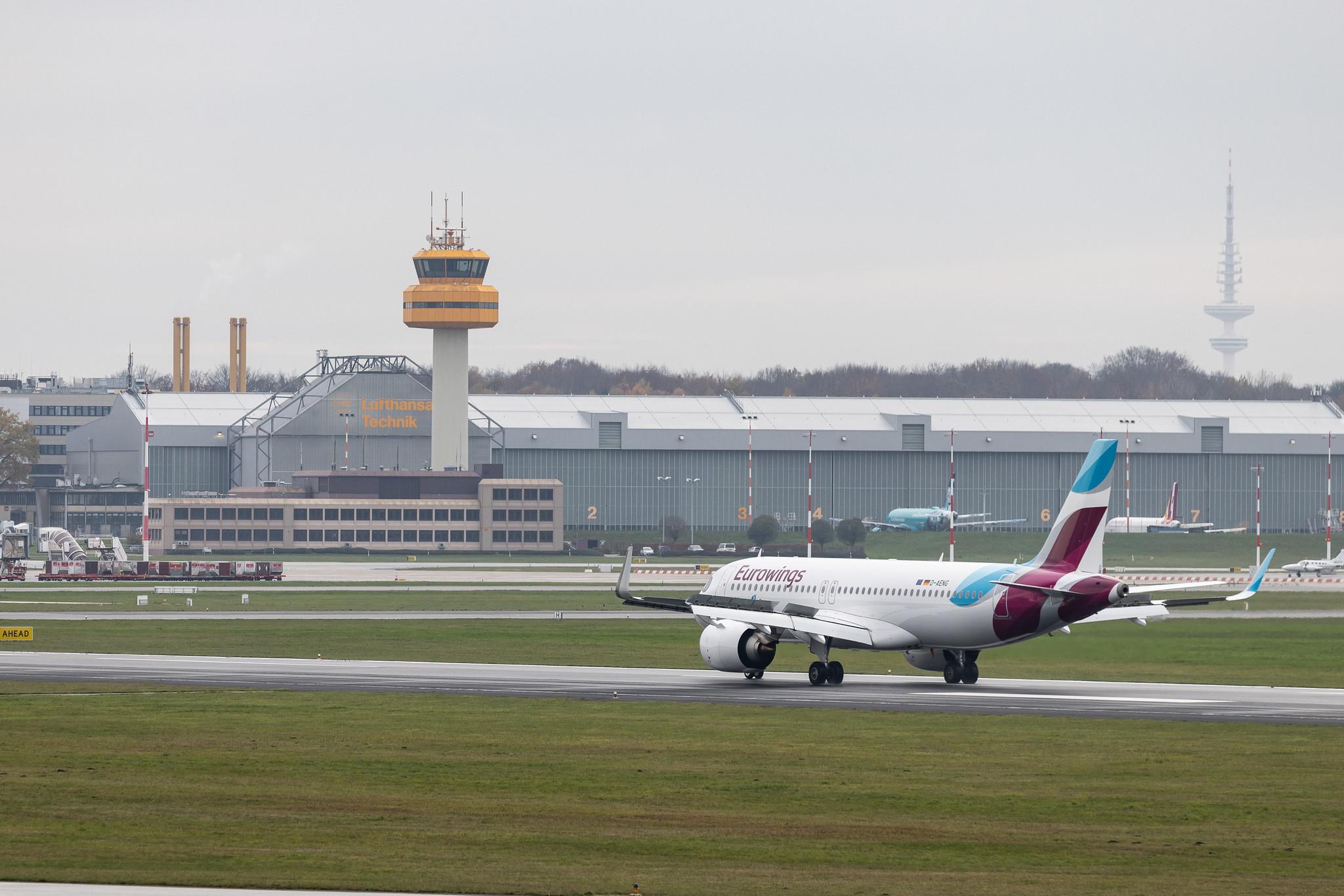 Hamburg Airport: Eurowings (EW / EWG) |  Airbus A320-251N A20N | D-AENG | MSN 10970