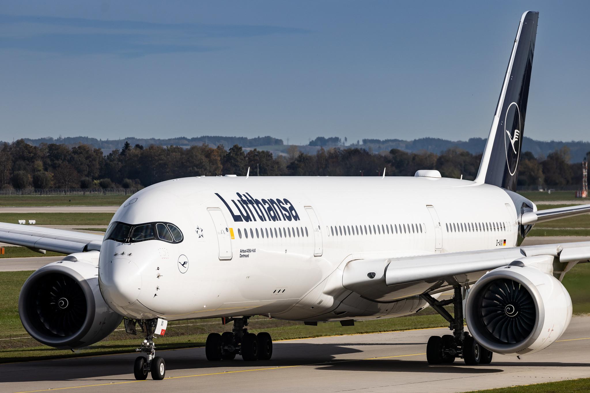 Munich Airport: Lufthansa (LH / DLH) | Airbus A350-941 A359 | D-AIXI | MSN 202