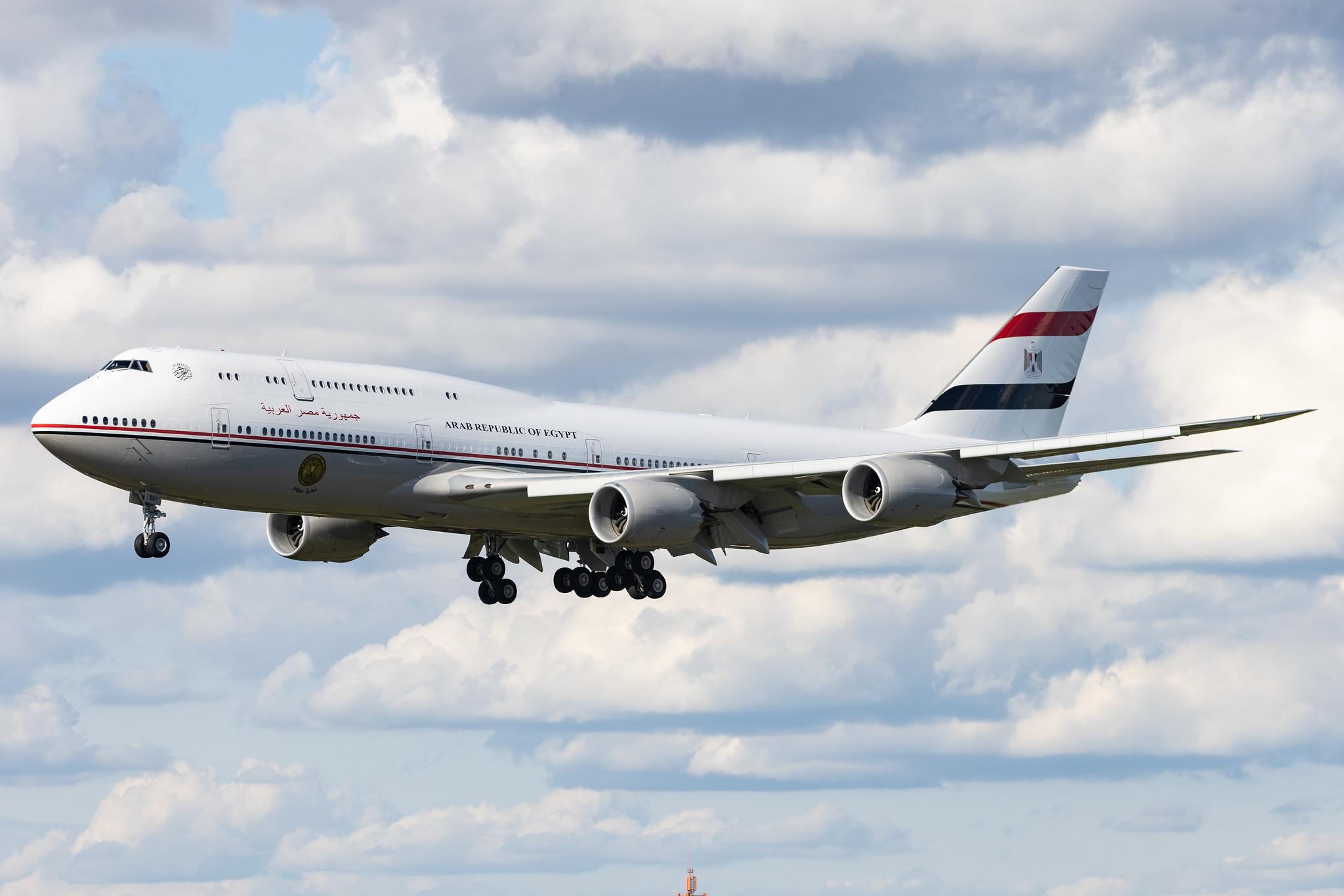 Hamburg Airport: Egypt Government | Boeing 747-830 B748 | SU-EGY | MSN 37826