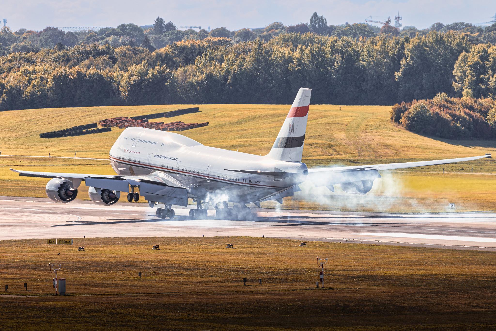 Hamburg Airport: Egypt Government | Boeing 747-830 B748 | SU-EGY | MSN 37826