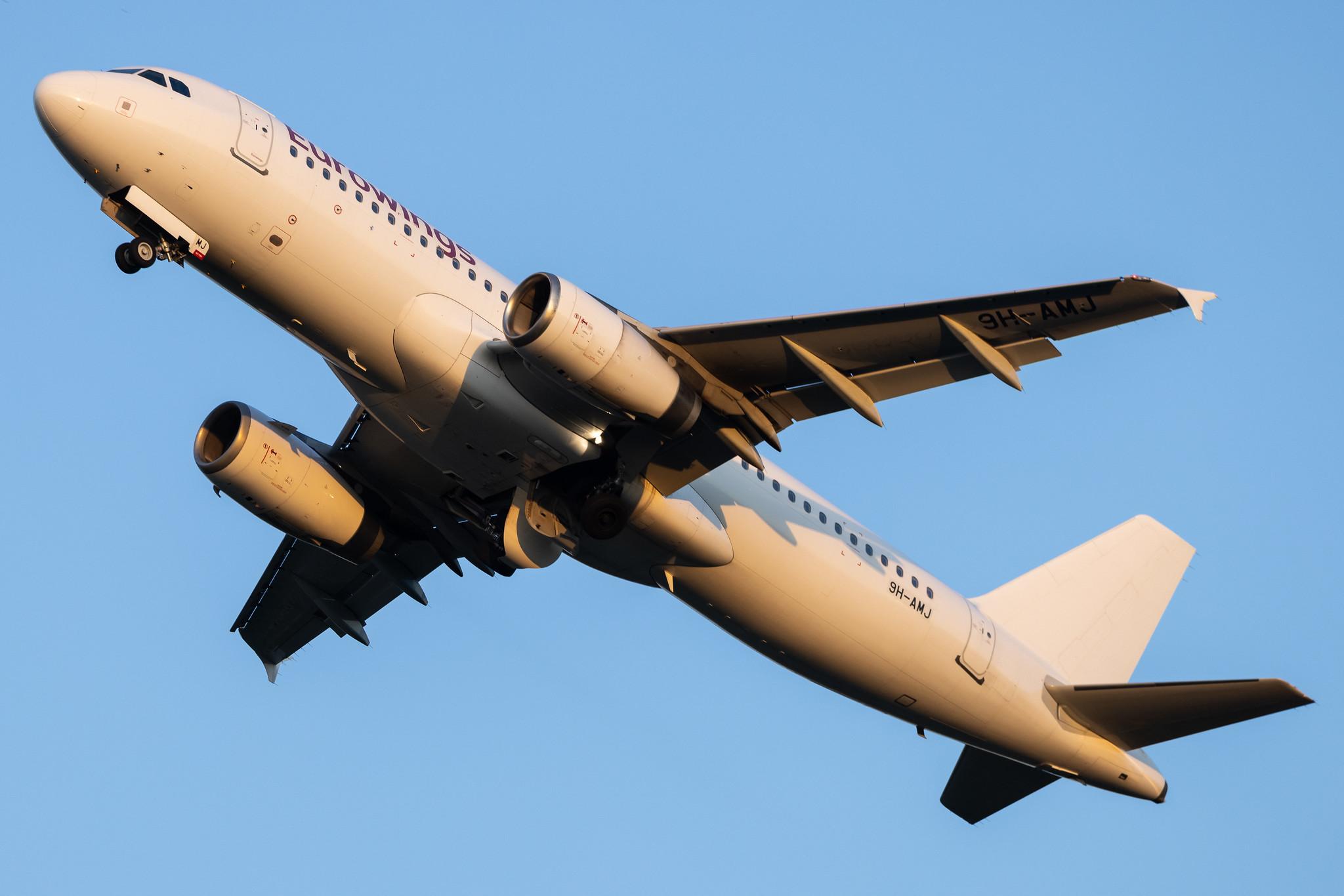Hamburg Airport: Eurowings (EW / EWG) | Operator: Avion Express Malta | Airbus A320-232 A320 | 9H-AMJ | MSN 03531
