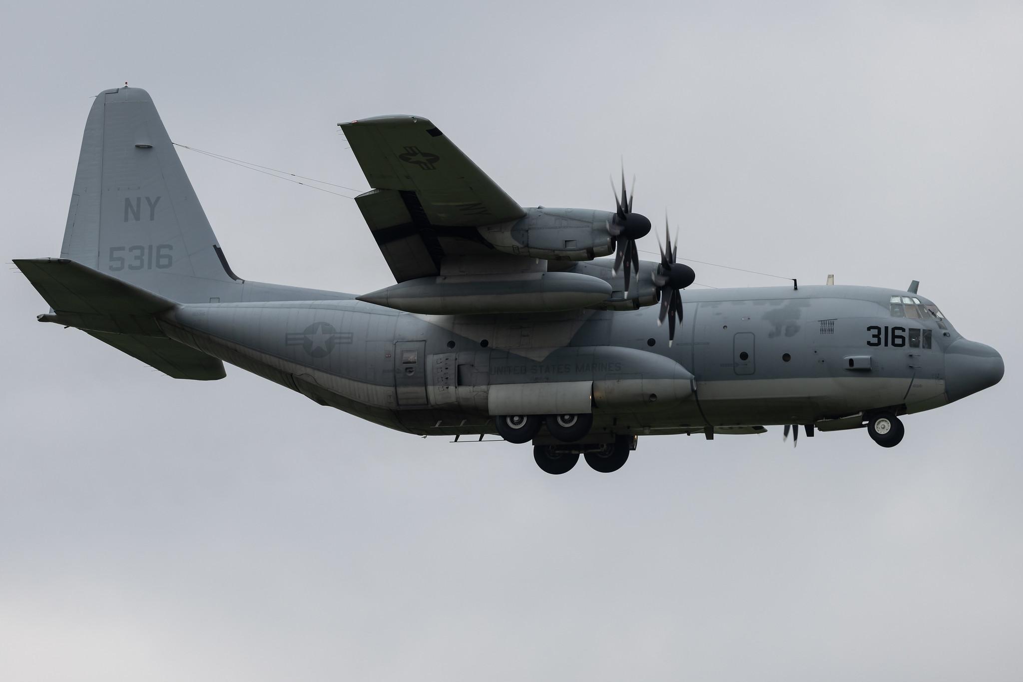 Ramstein Air Base: United States Air Force (USAF) | Lockheed C-130T Hercules (L-382) C130 | 16-5316 | MSN 382-5386