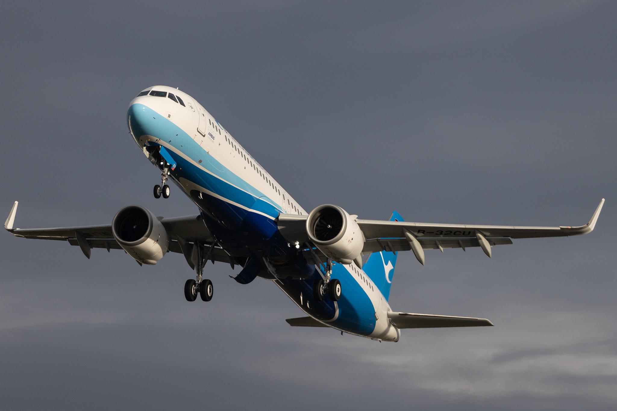 Hamburg Finkenwerder: Xiamen Airlines | Airbus A321-251NX A21N | D-AZWD | B-32CU | MSN 11190