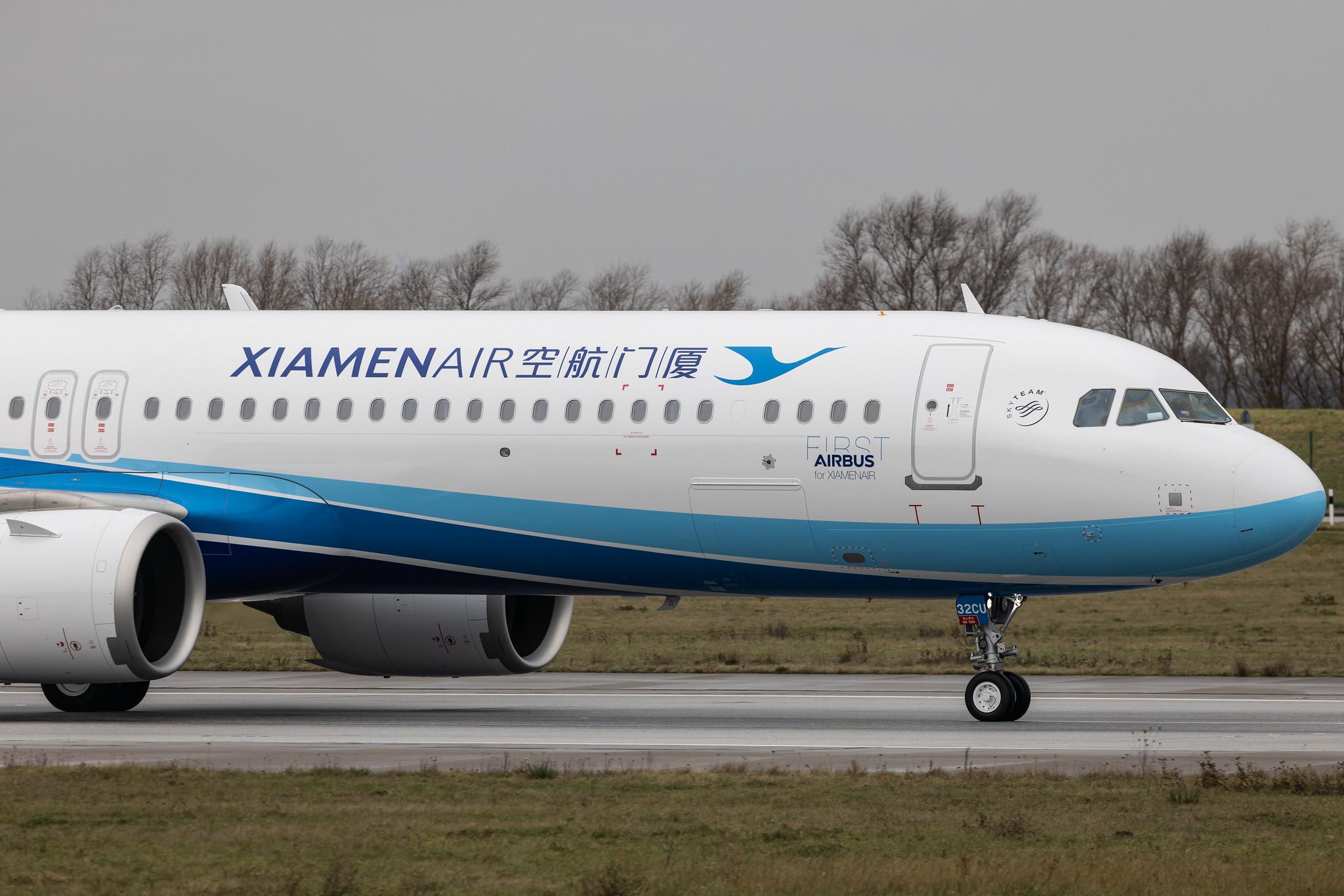 Hamburg Finkenwerder: Xiamen Airlines | Airbus A321-251NX A21N | D-AZWD | B-32CU | MSN 11190