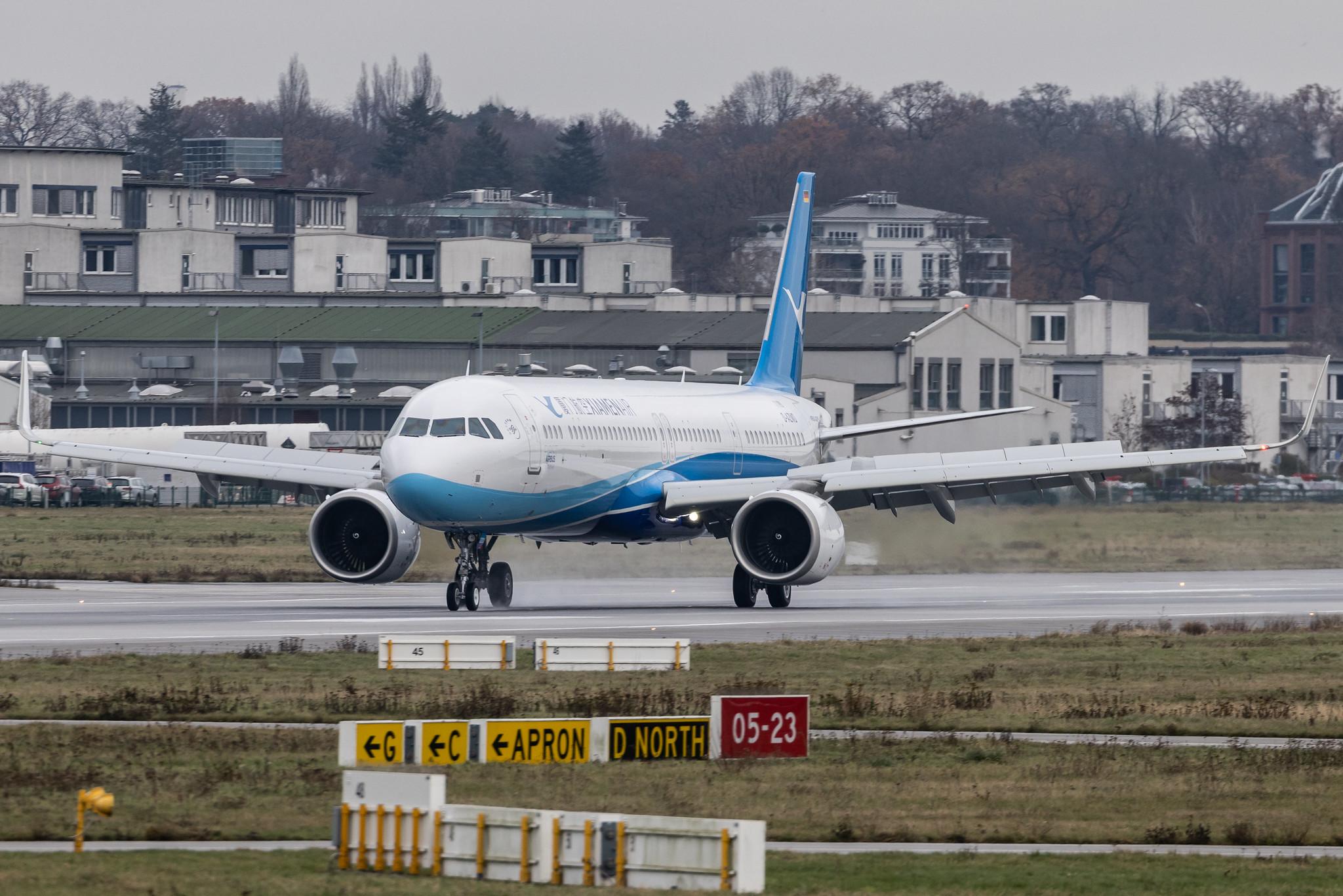 Hamburg Finkenwerder: Xiamen Airlines | Airbus A321-251NX A21N | D-AZWD | B-32CU | MSN 11190