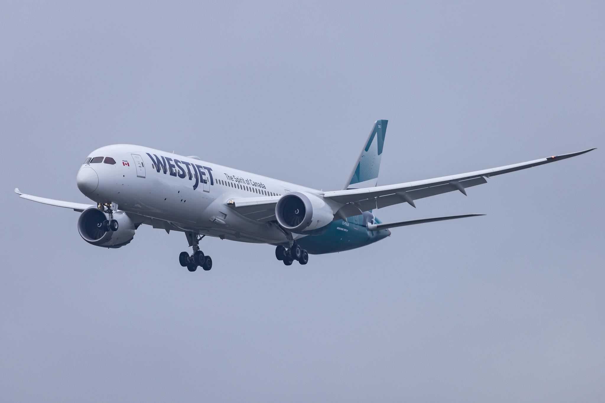 Amsterdam Schiphol: WestJet (WS / WJA) | Boeing 787-9 Dreamliner B789 | C-FAJA | MSN 64982