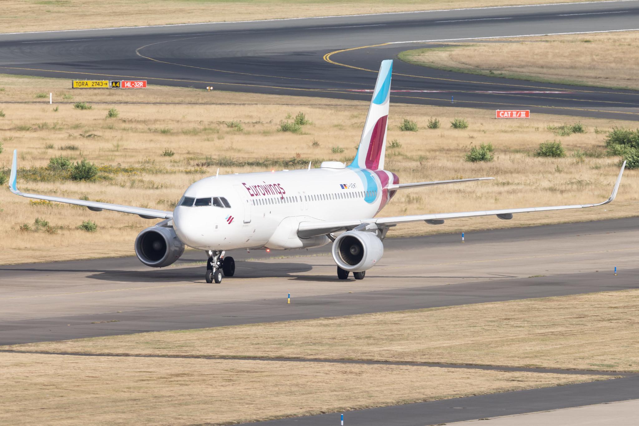 Köln Bonn Airport: Eurowings (EW / EWG) | Airbus A320-214 A320 | D-AEWT | MSN 7534