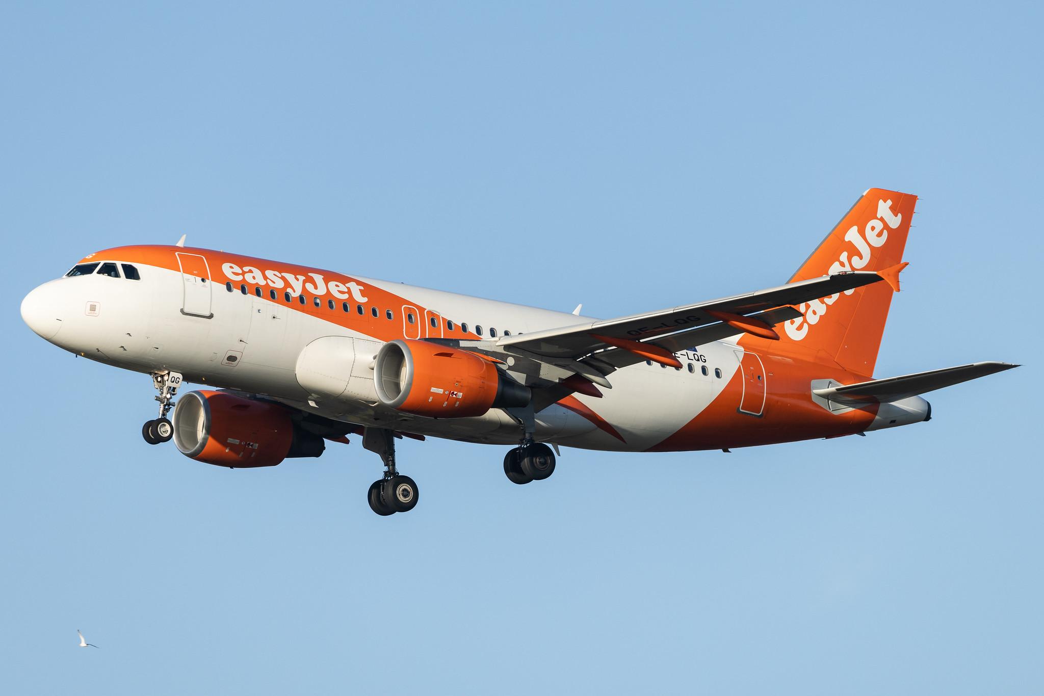 Amsterdam Schiphol: easyJet (U2 / EZY) | Operator: easyJet Europe | Airbus A319-111 A319 | OE-LQG | MSN 4076