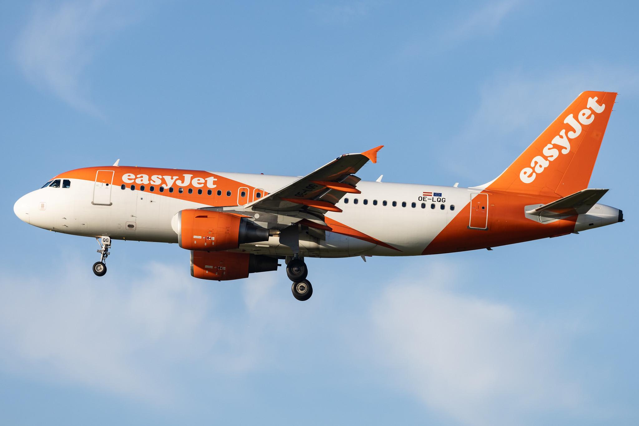 Amsterdam Schiphol: easyJet (U2 / EZY) | Operator: easyJet Europe | Airbus A319-111 A319 | OE-LQG | MSN 4076