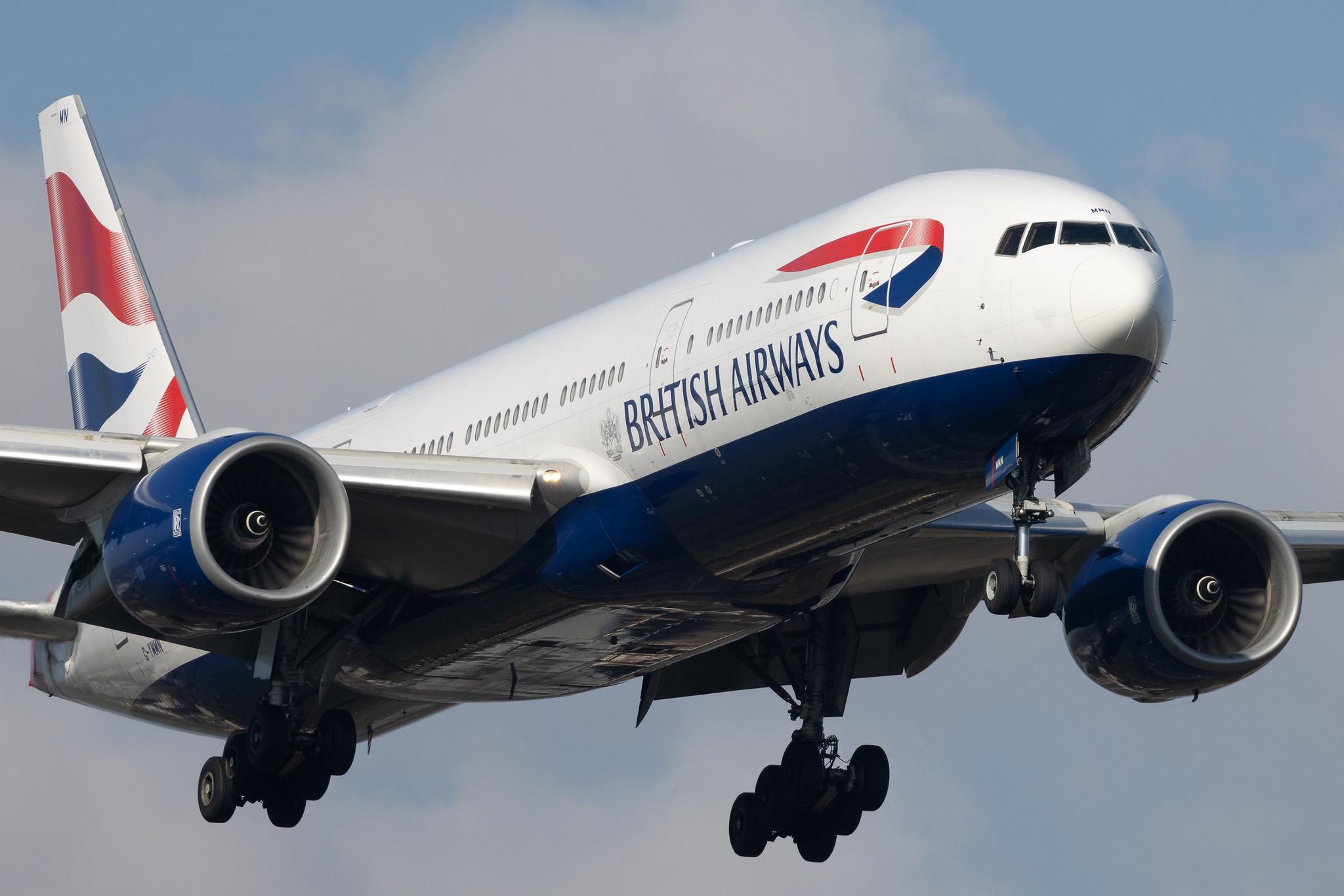 London Heathrow: British Airways (BA / BAW) |  Boeing 777-236(ER) B772 | G-YMMN | MSN 30316