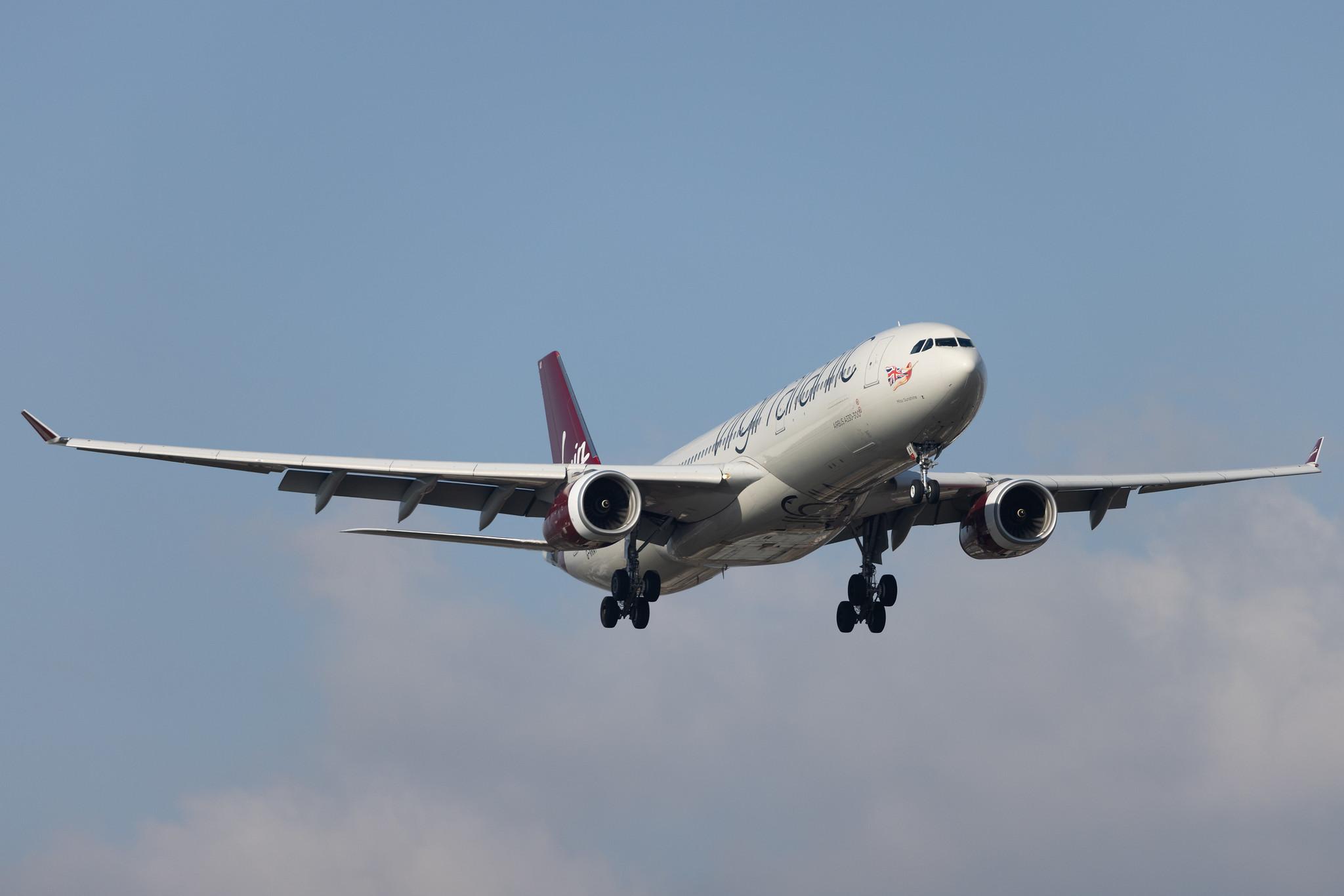 London Heathrow: Virgin Atlantic (VS / VIR) |  Airbus A330-343 A333 | G-VRAY | MSN 1296