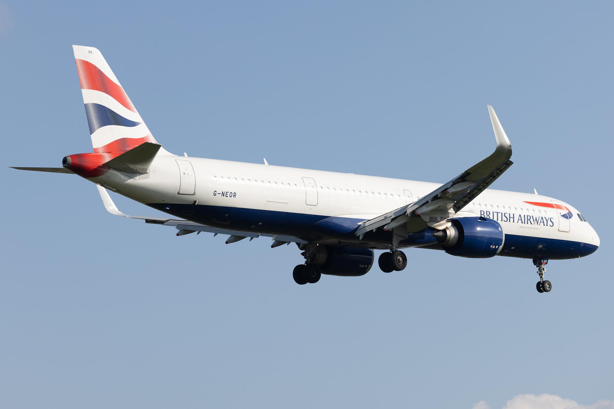 London Heathrow: British Airways (BA / BAW) |  Airbus A321-251NX A21N | G-NEOR | MSN 8526