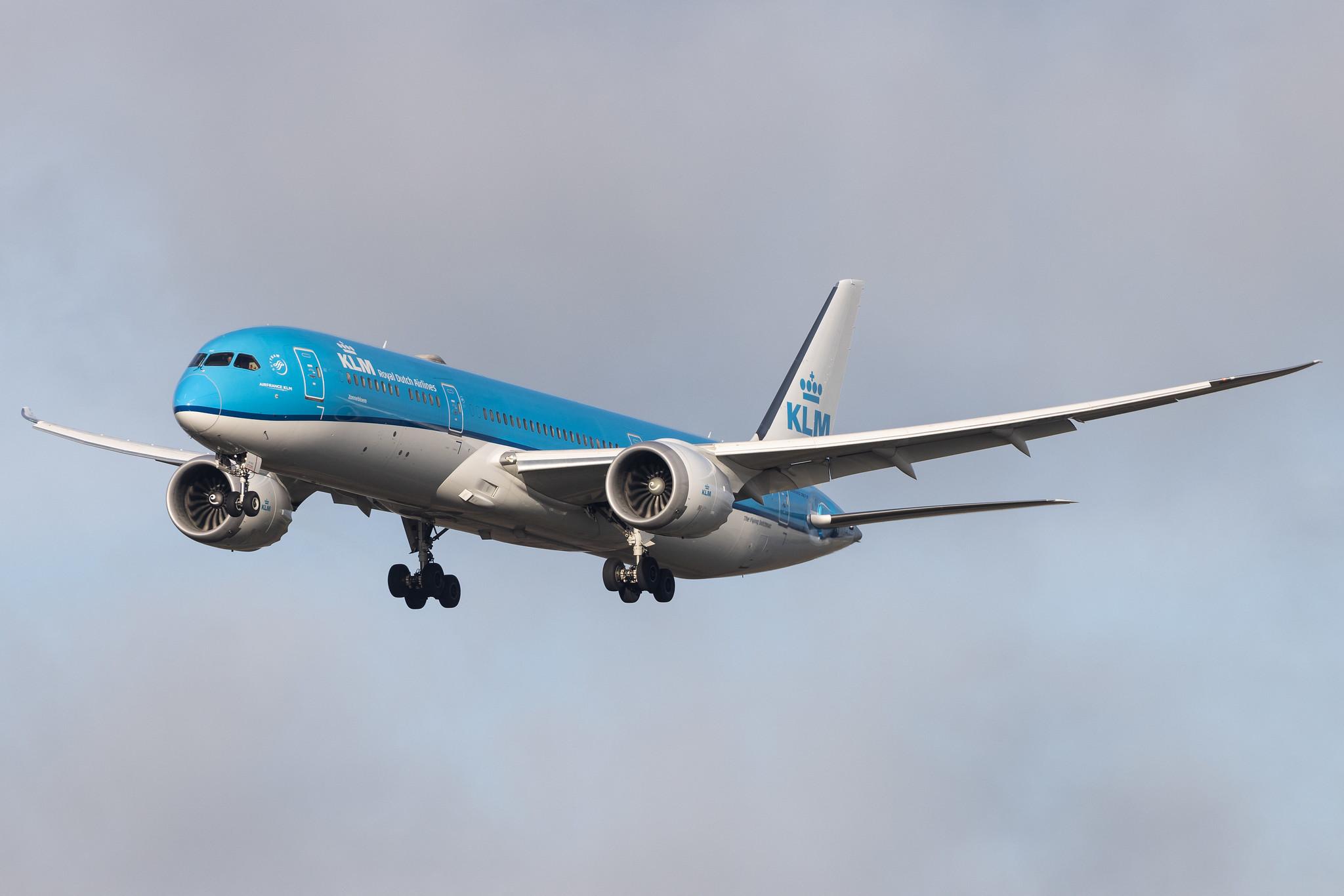 Amsterdam Schiphol: KLM (KL / KLM) | Boeing 787-9 Dreamliner B789 | PH-BHC | MSN 38760