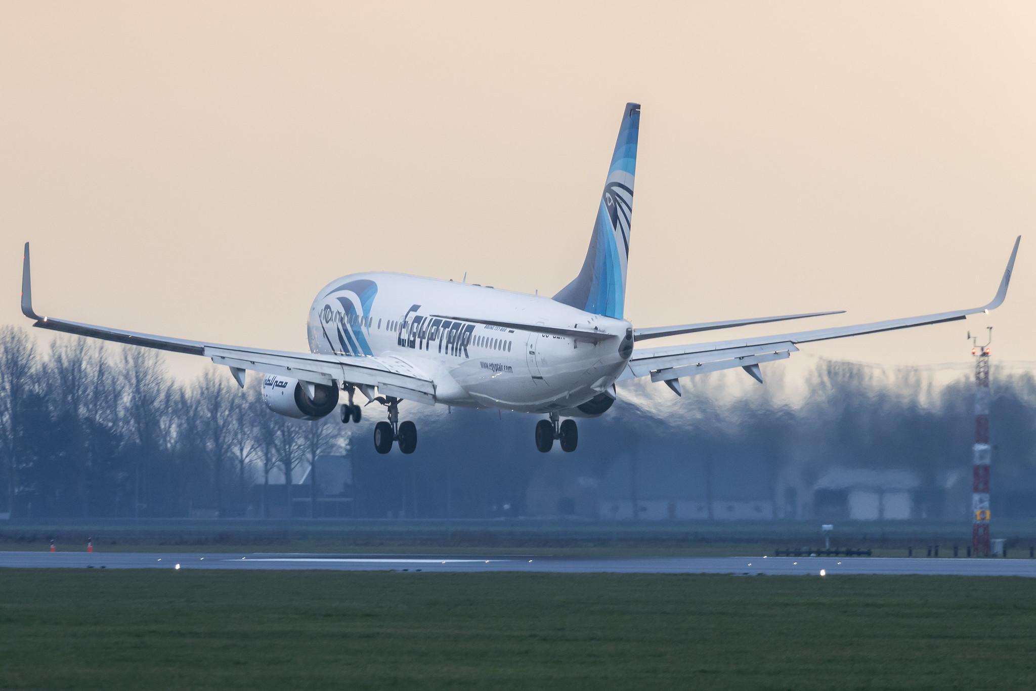 Amsterdam Schiphol: EgyptAir (MS / MSR) | Boeing 737-866 B738 | SU-GEK | MSN 63803