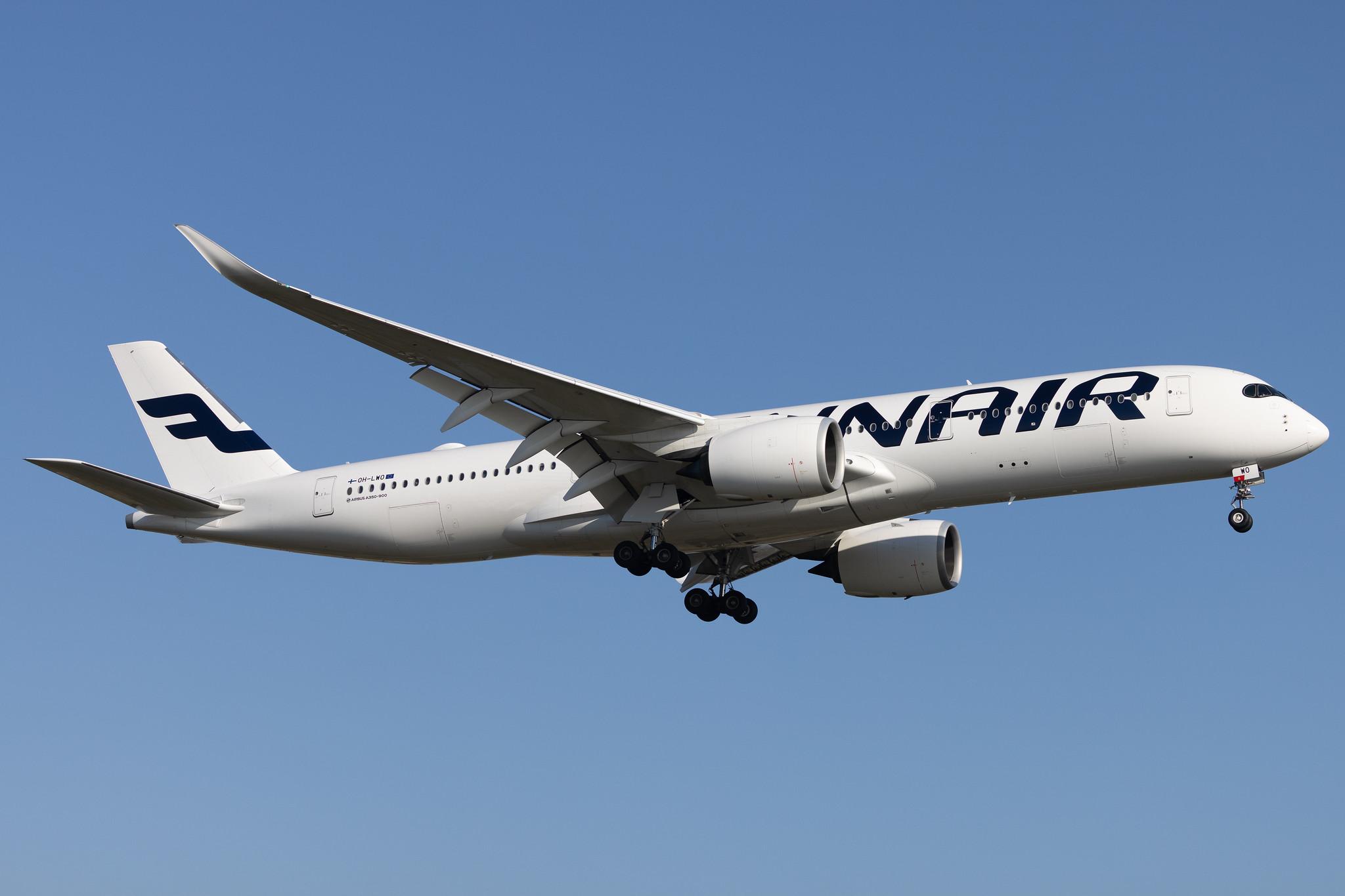 London Heathrow: Finnair (AY / FIN) |  Airbus A350-941 A359 | OH-LWO | MSN 350