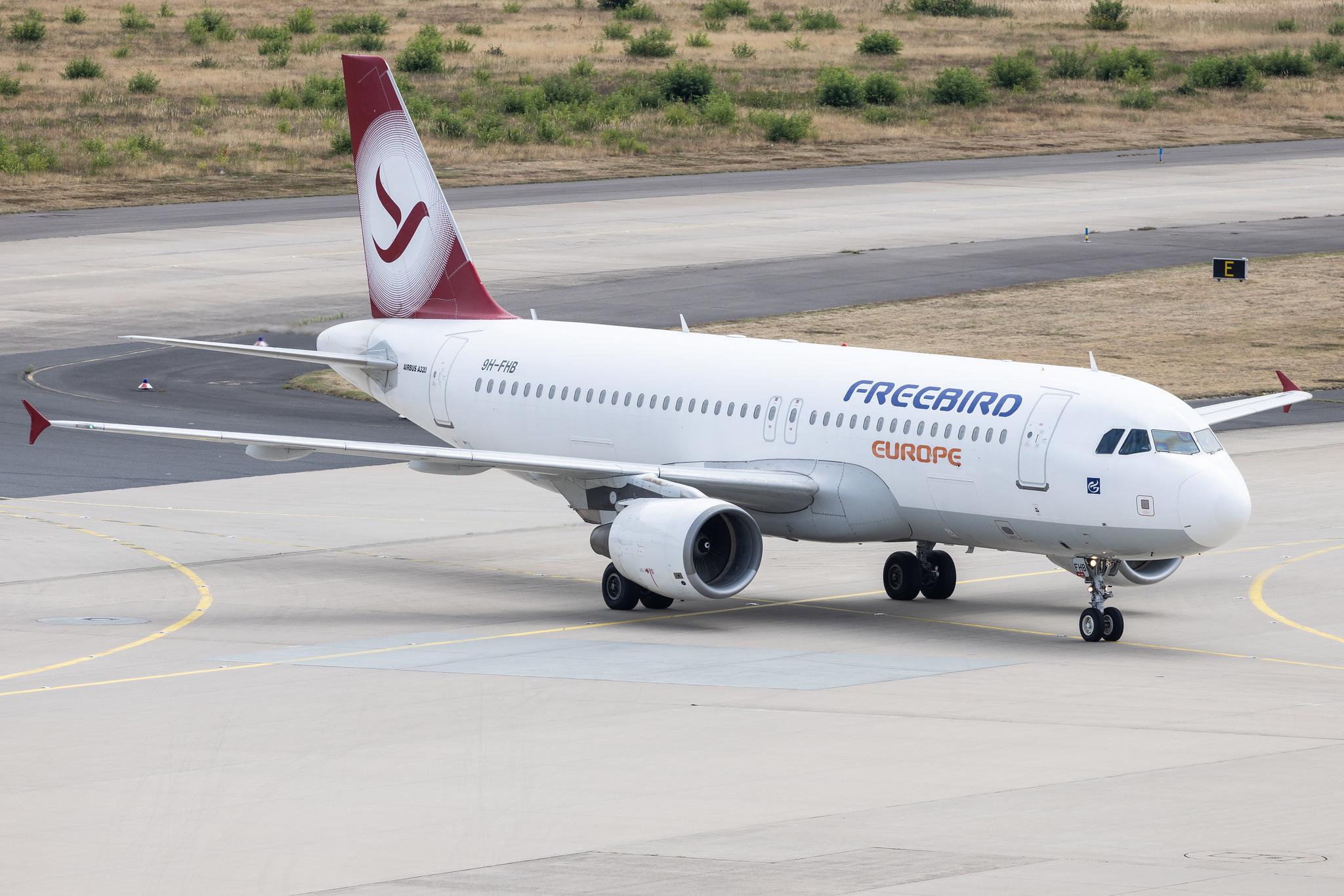 Köln Bonn Airport: Freebird Airlines (FH / FHY)| Airbus A320-214 A320 | 9H-FHB | MSN 3025