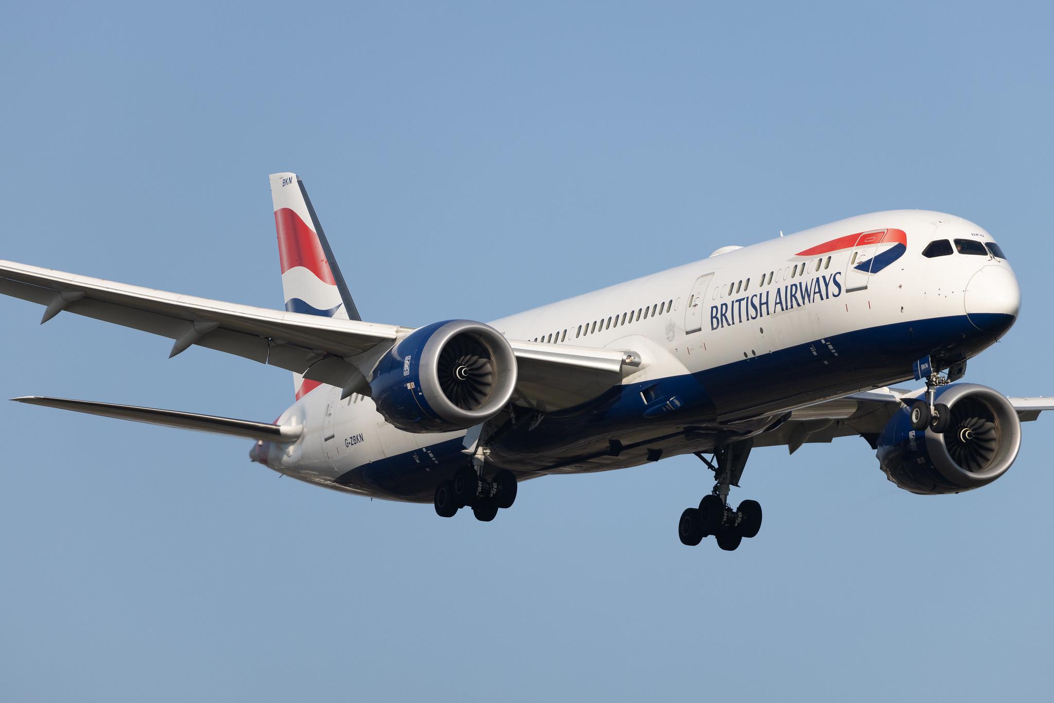 London Heathrow: British Airways (BA / BAW) |  Boeing 787-9 Dreamliner B789 | G-ZBKN | MSN 38630