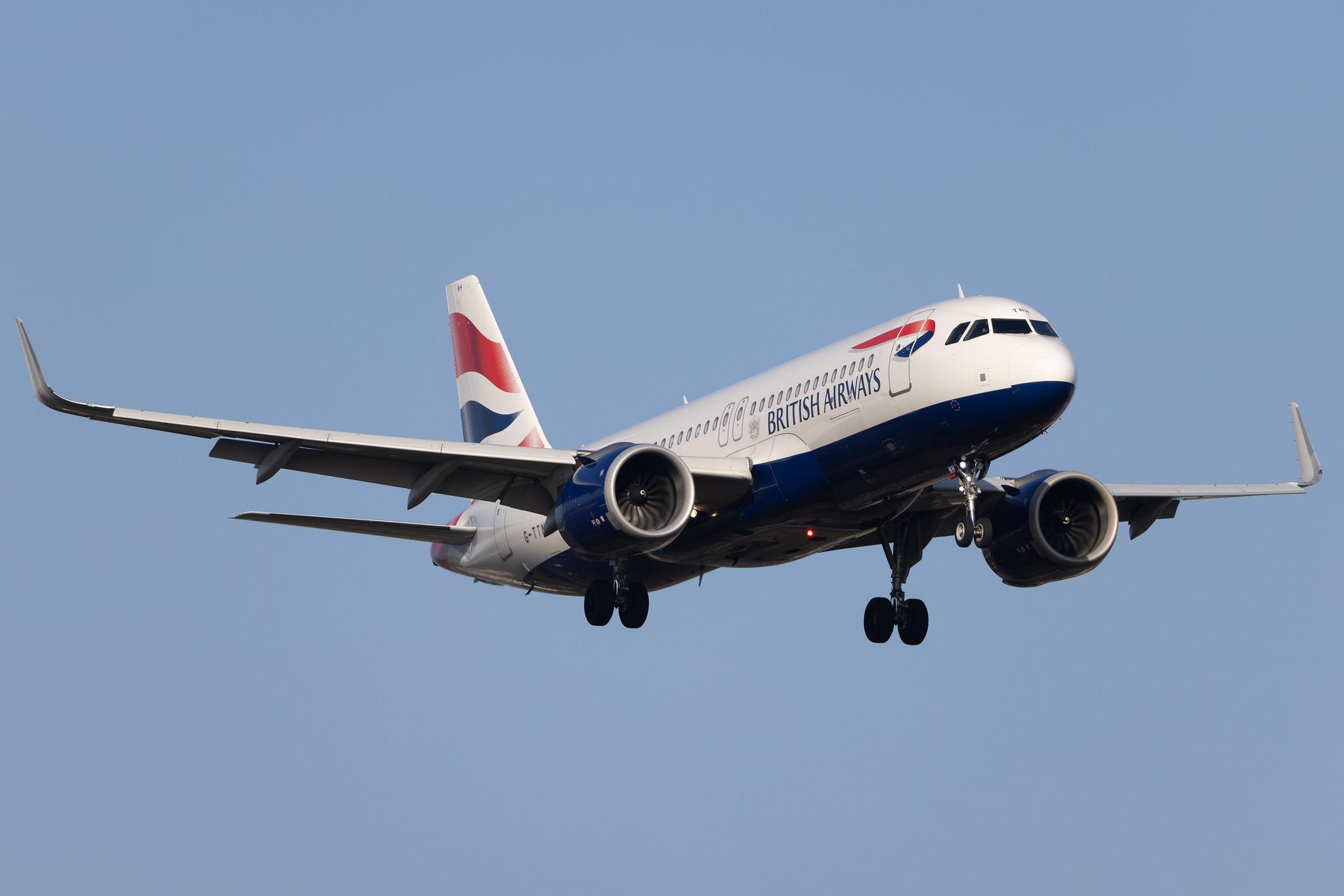 London Heathrow: British Airways (BA / BAW) |  Airbus A320-251N A20N | G-TTNH | MSN 8489