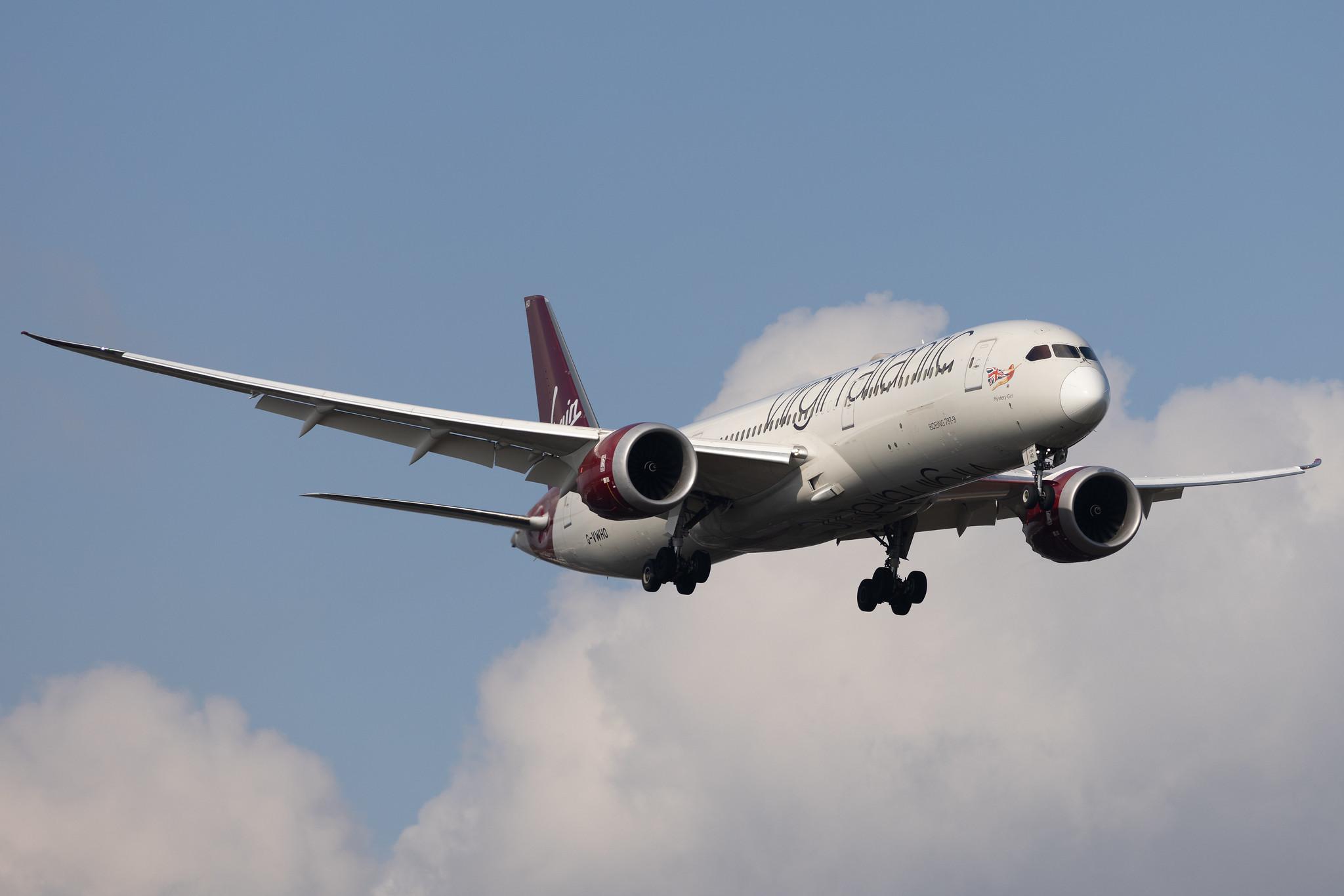 London Heathrow: Virgin Atlantic (VS / VIR) | Boeing 787-9 Dreamliner B789 | G-VWHO | MSN 37971