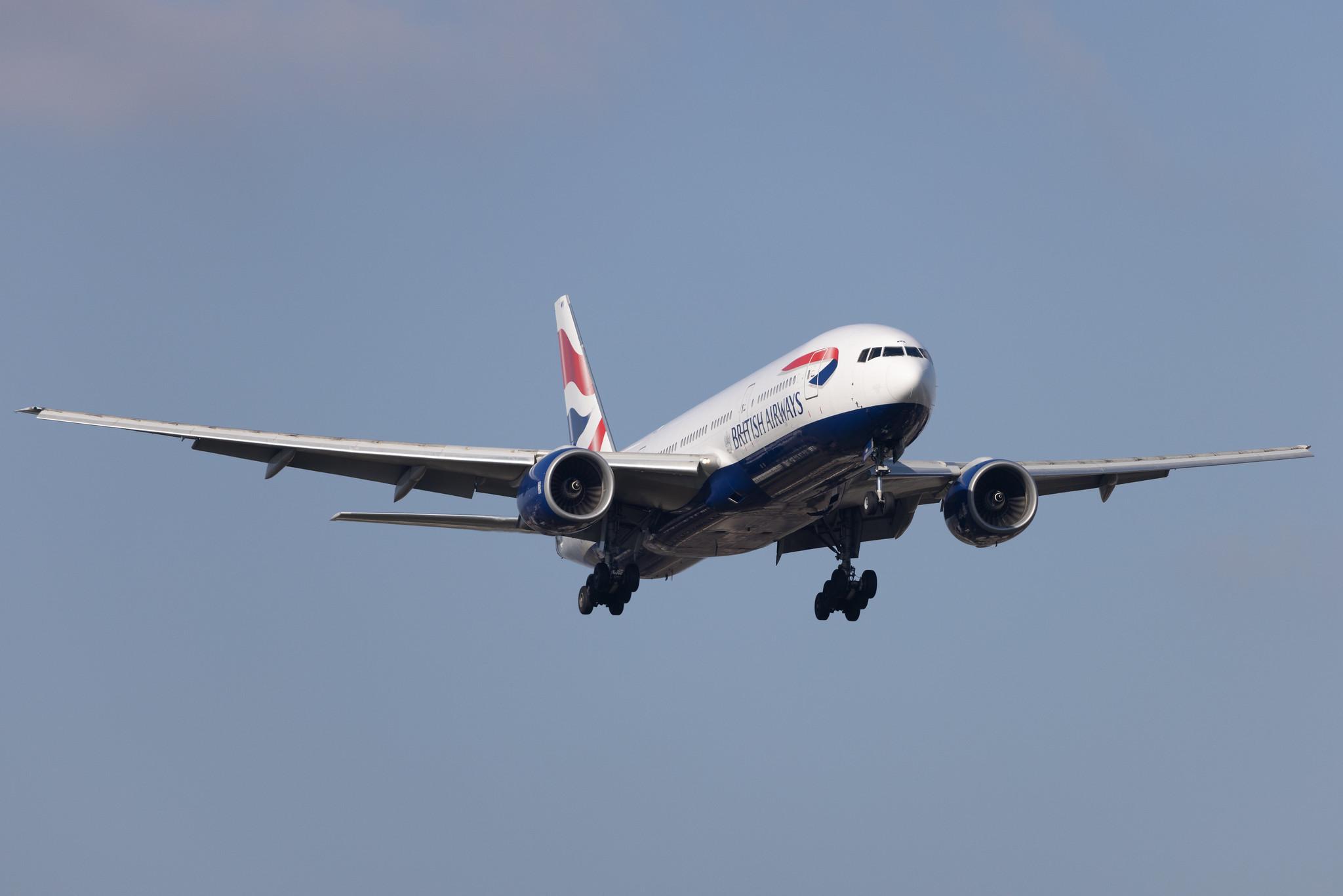 London Heathrow: British Airways (BA / BAW) |  Boeing 777-236(ER) B772 | G-YMMN | MSN 30316