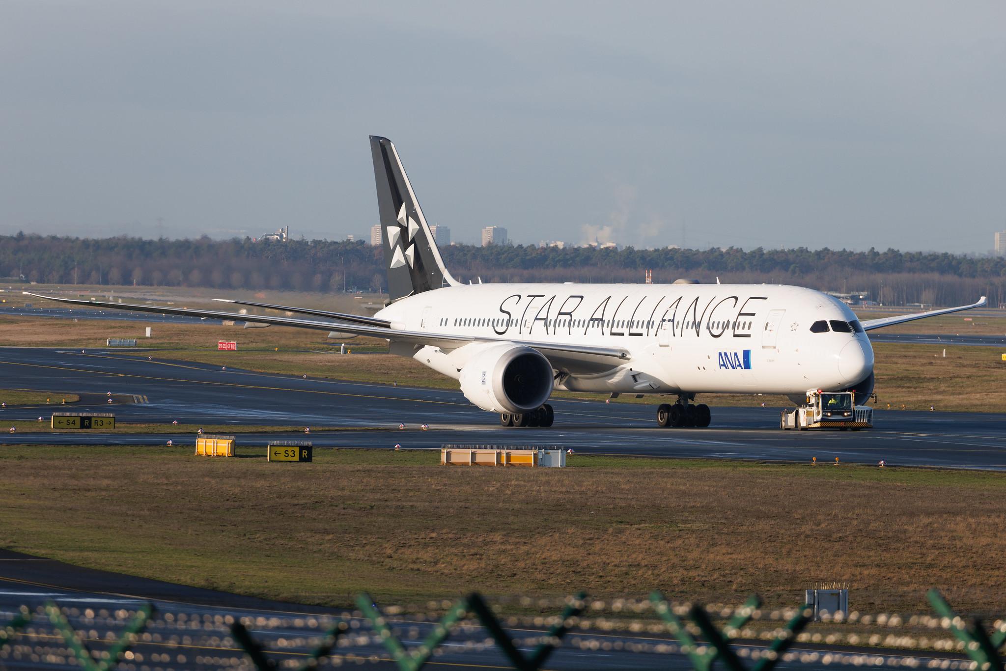 Frankfurt Airport: All Nippon Airways (NH / ANA) | Operator: Air Japan | Boeing 787-9 Dreamliner B789 | JA872A | MSN 34504