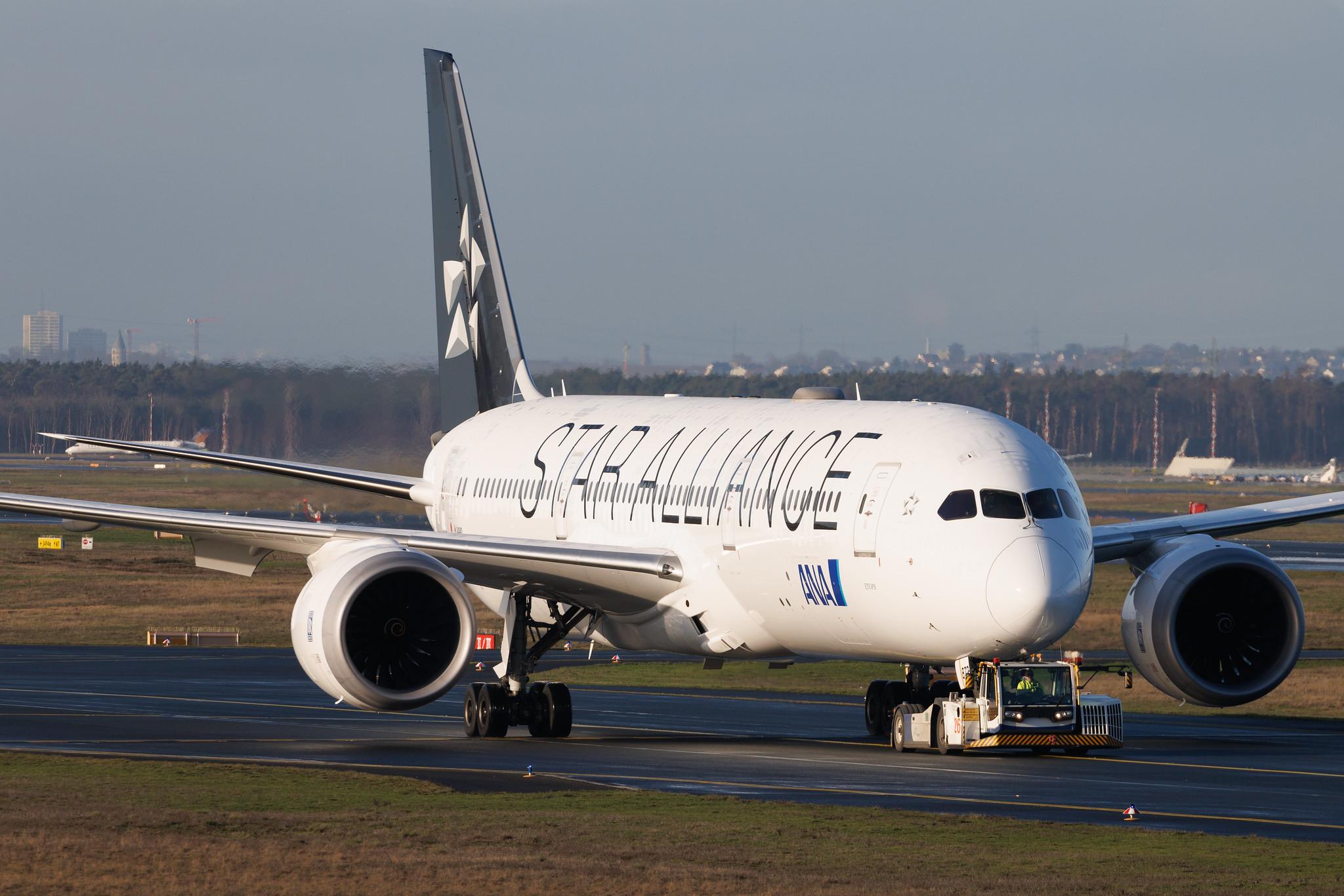 Frankfurt Airport: All Nippon Airways (NH / ANA) | Operator: Air Japan | Boeing 787-9 Dreamliner B789 | JA872A | MSN 34504