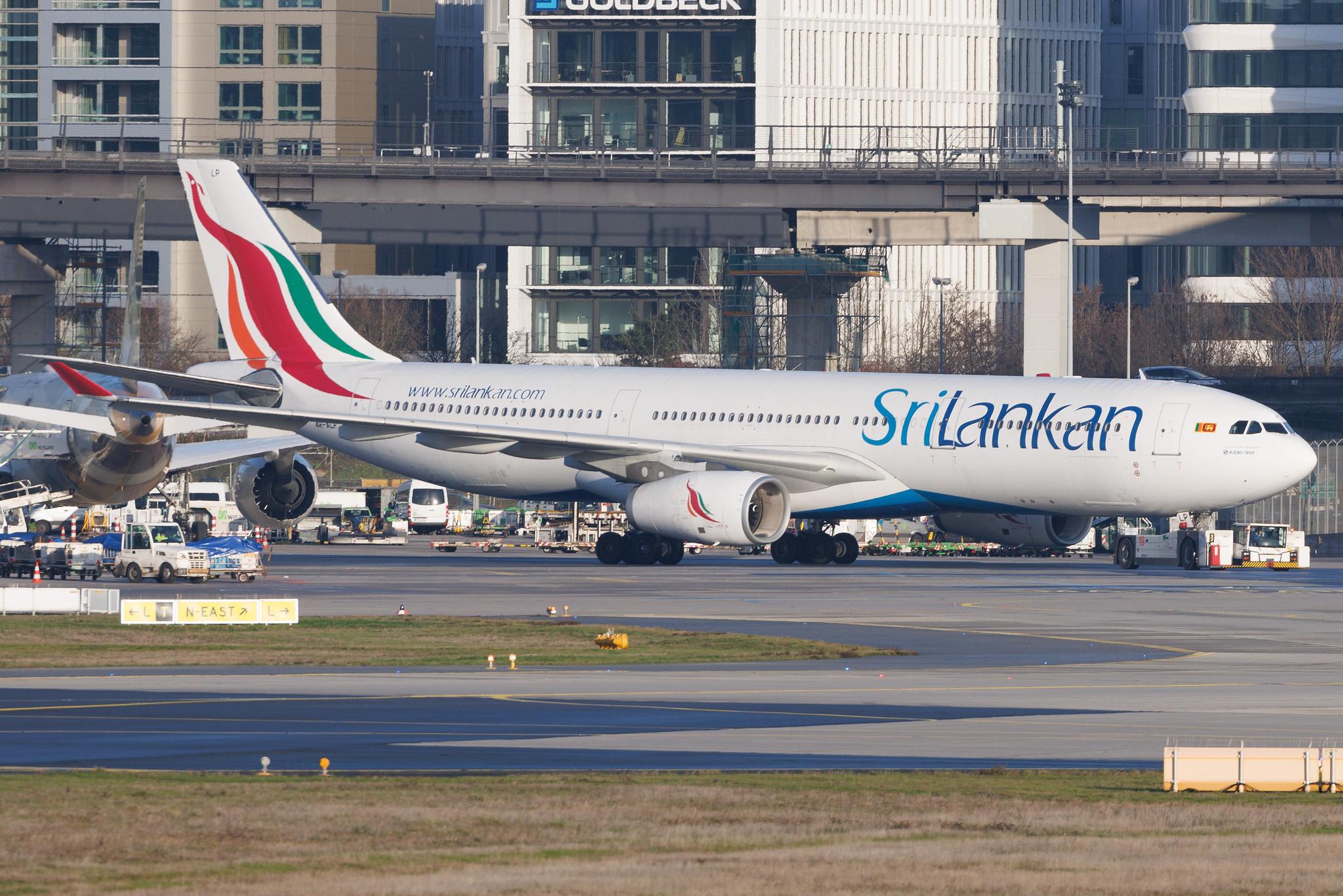 Frankfurt Airport: SriLankan Airlines (UL / ALK) | Airbus A330-343 A333 | 4R-ALP | MSN 1669