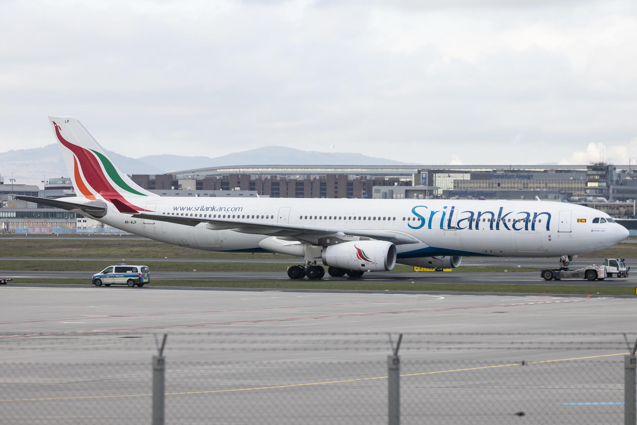 Frankfurt Airport: SriLankan Airlines (UL / ALK) | Airbus A330-343 A333 | 4R-ALP | MSN 1669