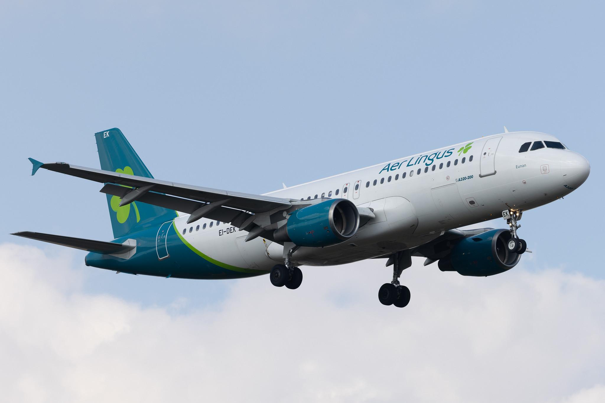 London Heathrow: Aer Lingus (EI / EIN) | Airbus A320-214 A320 | EI-DEK | MSN 2399