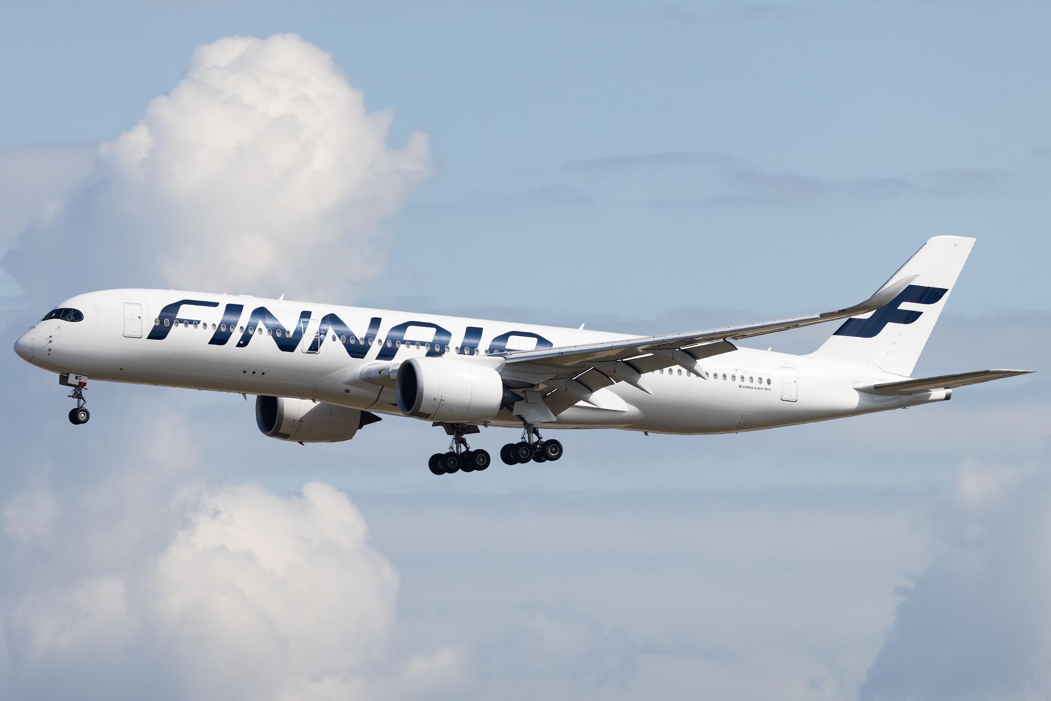Frankfurt Airport: Finnair (AY / FIN) |  Airbus A350-941 A359 | OH-LWG | MSN 051