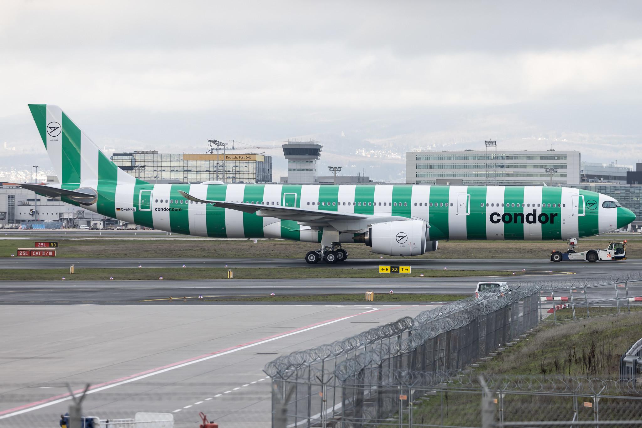Frankfurt Airport: Condor (DE / CFG) | Airbus A330-941 A339 | D-ANRA | MSN 1966