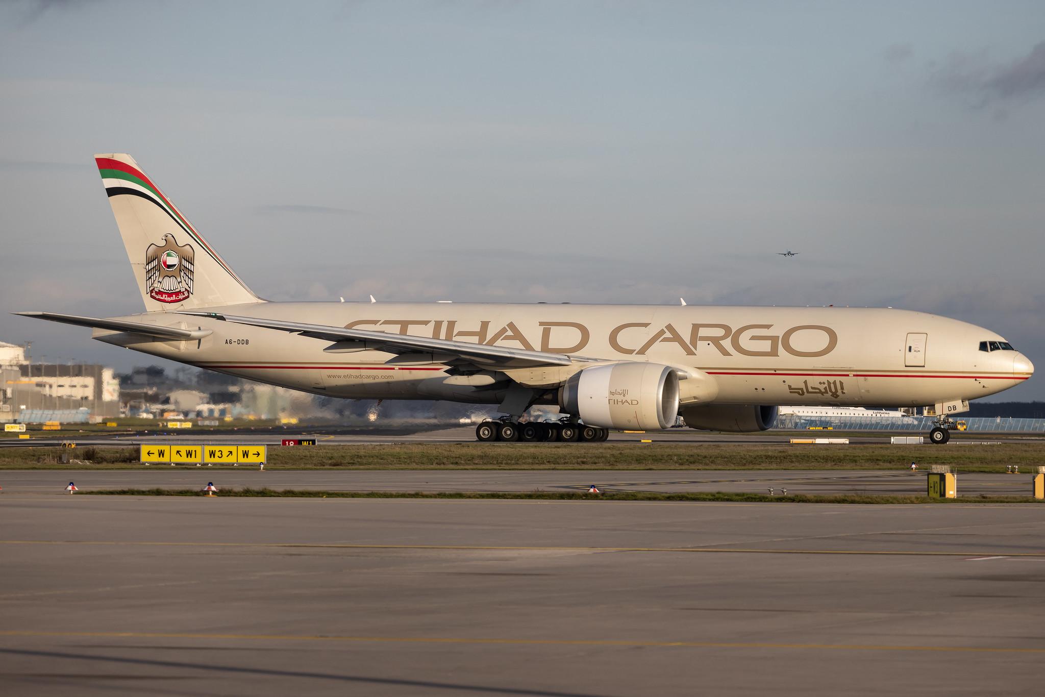 Frankfurt Airport: Etihad Cargo (EY / ETD) | Operator: Etihad Airways | Boeing 777-FFX B77L | A6-DDB | MSN 39692