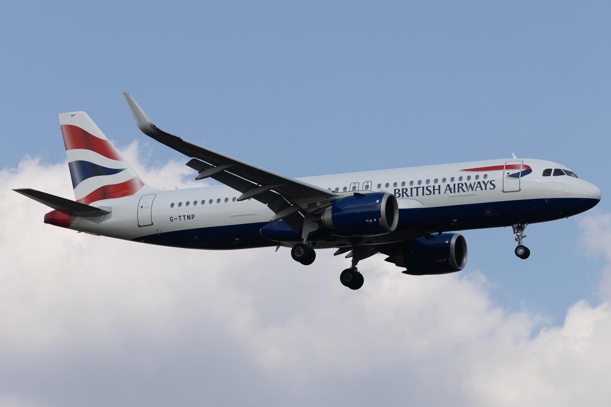 London Heathrow: British Airways (BA / BAW) | Airbus A320-251N A20N | G-TTNP | MSN 10548
