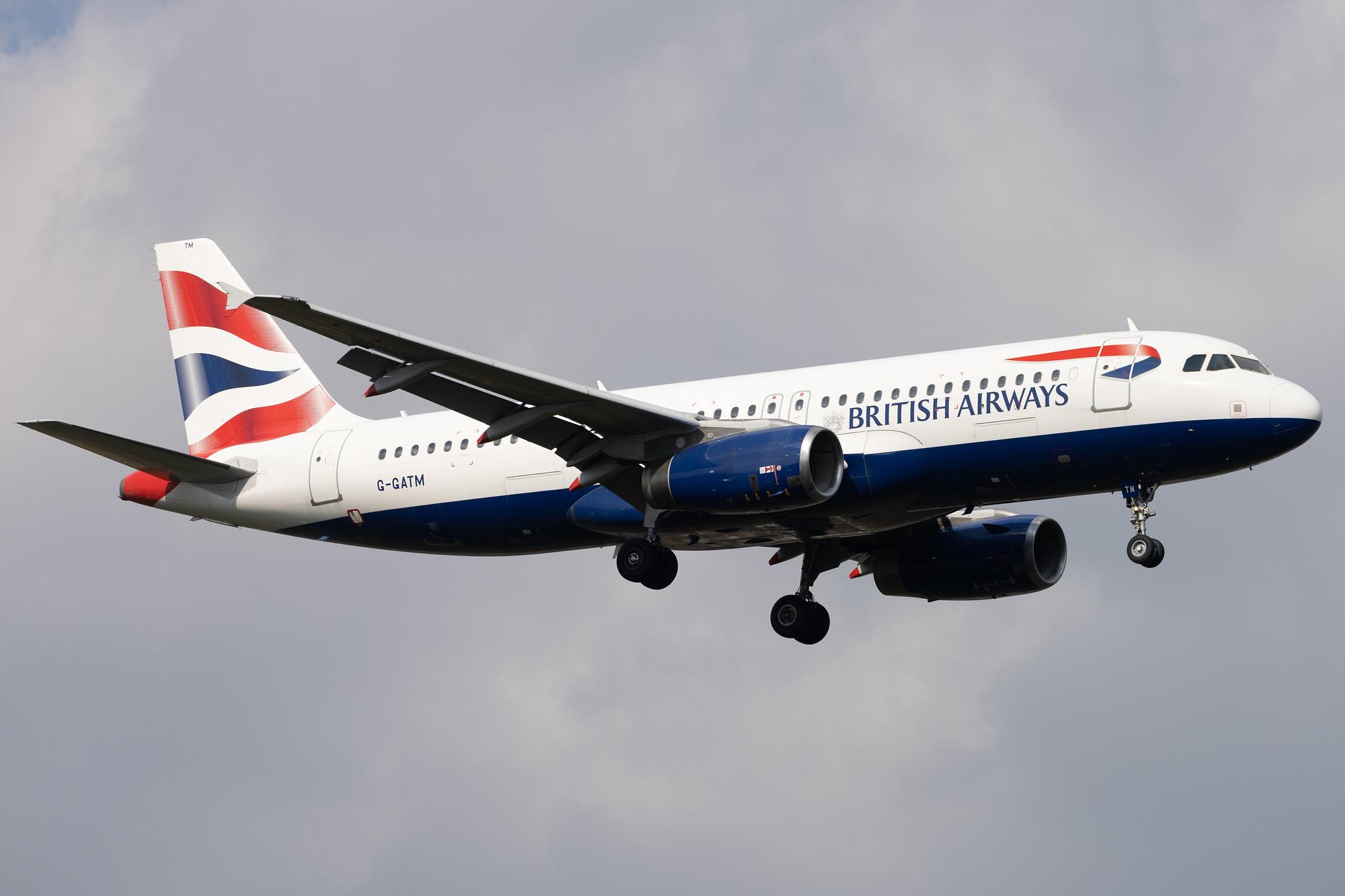 London Heathrow: British Airways (BA / BAW) | Airbus A320-232 A320 | G-GATM | MSN 1892