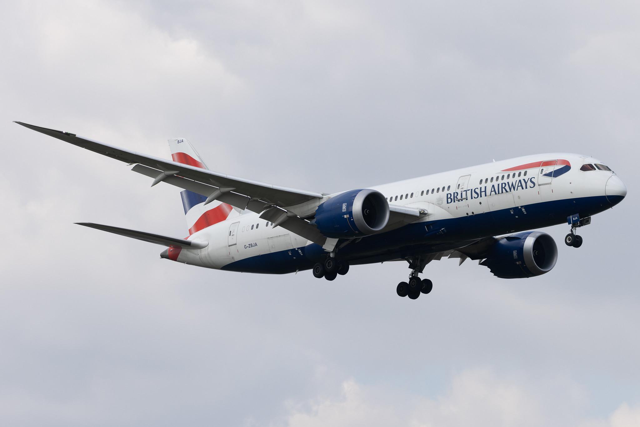 London Heathrow: British Airways (BA / BAW) | Boeing 787-8 Dreamliner B788 | G-ZBJA | MSN 38609