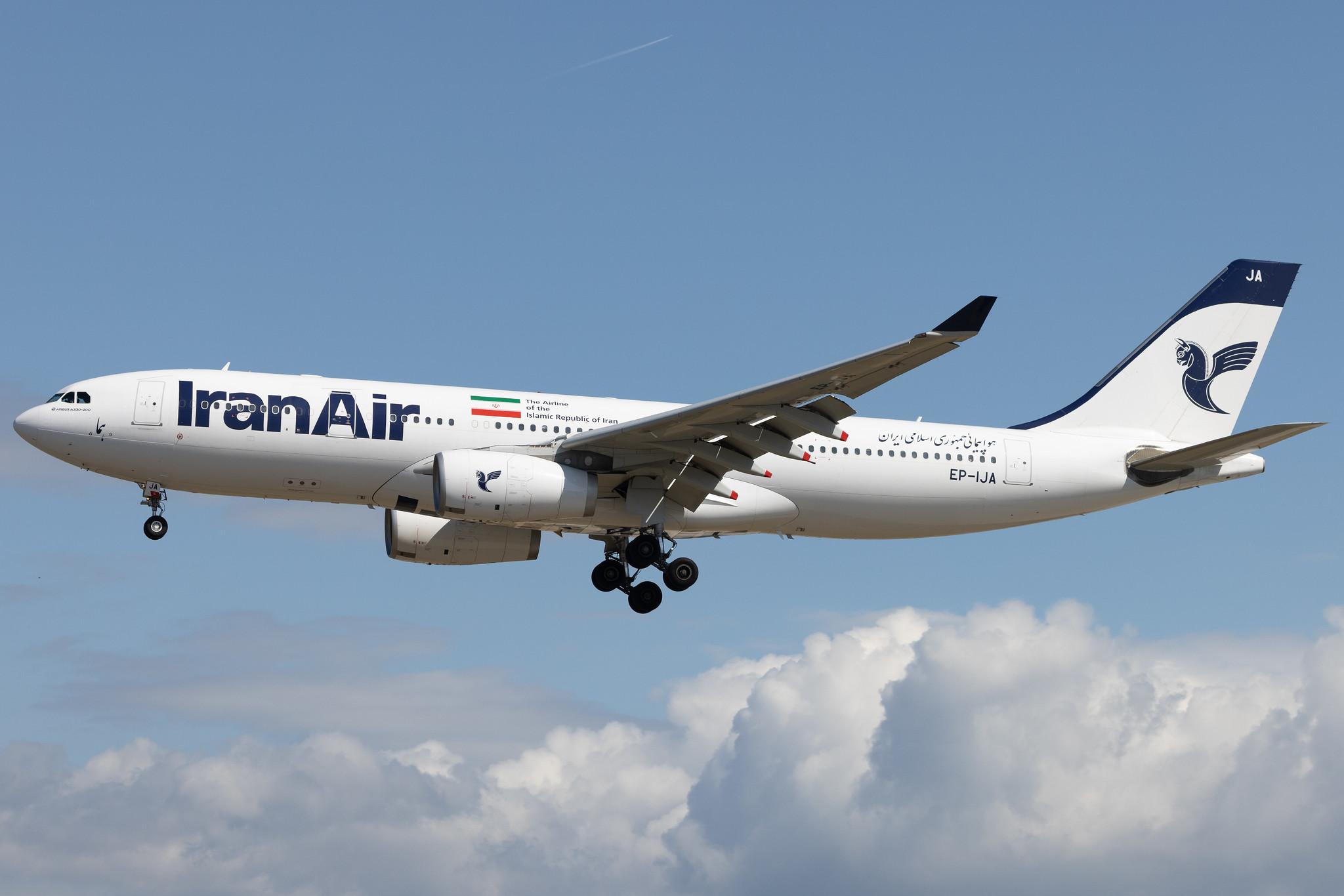 Frankfurt Airport: Iran Air (IR / IRA) |  Airbus A330-243 A332 | EP-IJA | MSN 1540