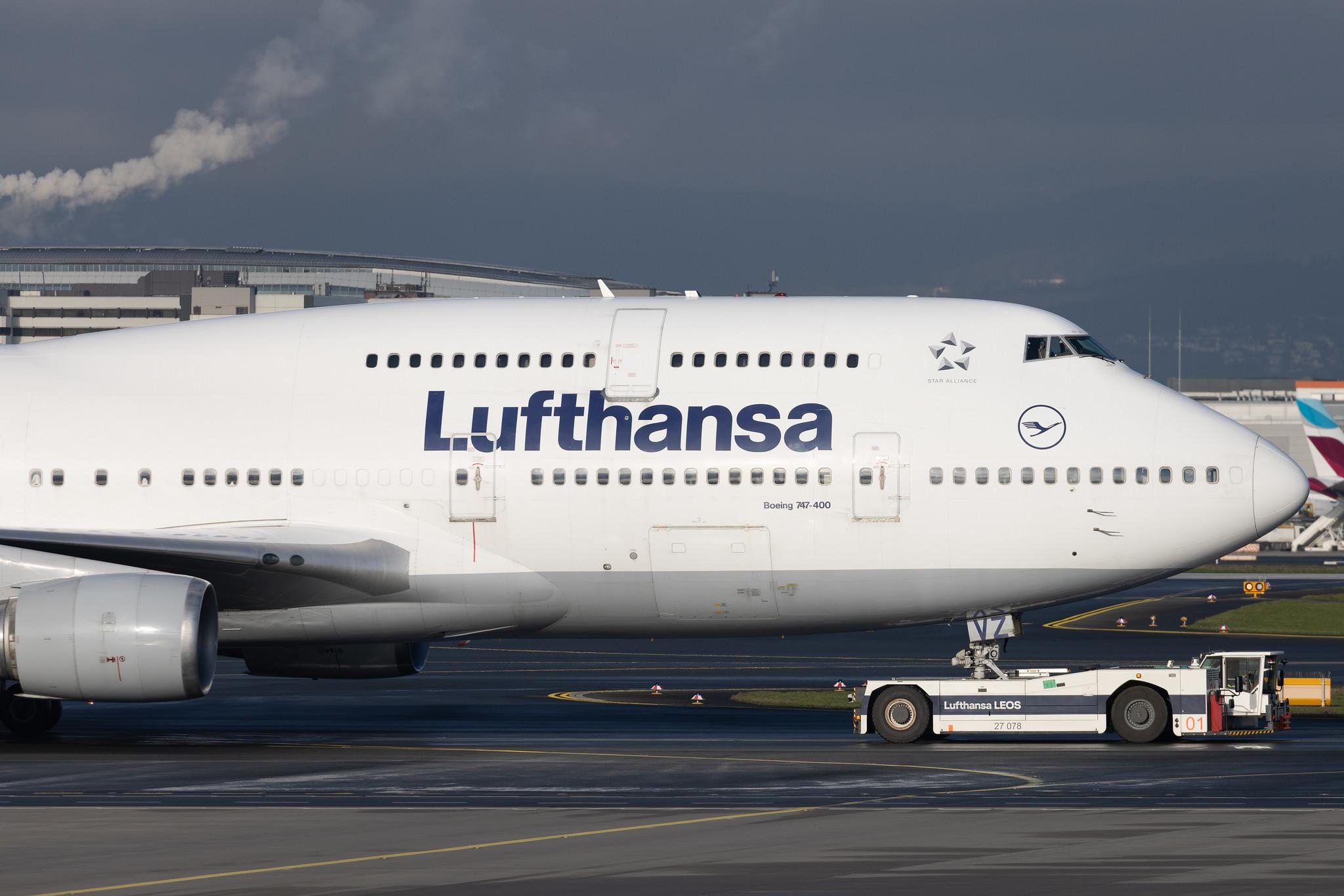 Frankfurt Airport: Lufthansa (LH / DLH) | Boeing 747-430 B744 | D-ABVZ | MSN 29870