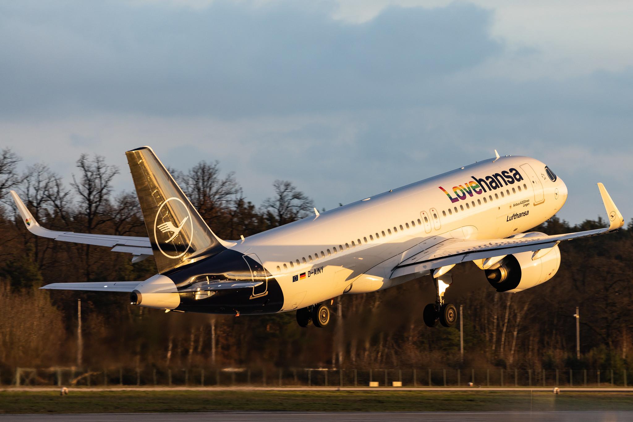 Frankfurt Airport: Lufthansa (LH / DLH) | Livery: Lovehansa Livery | Airbus A320-271N A20N | D-AINY | MSN 9453