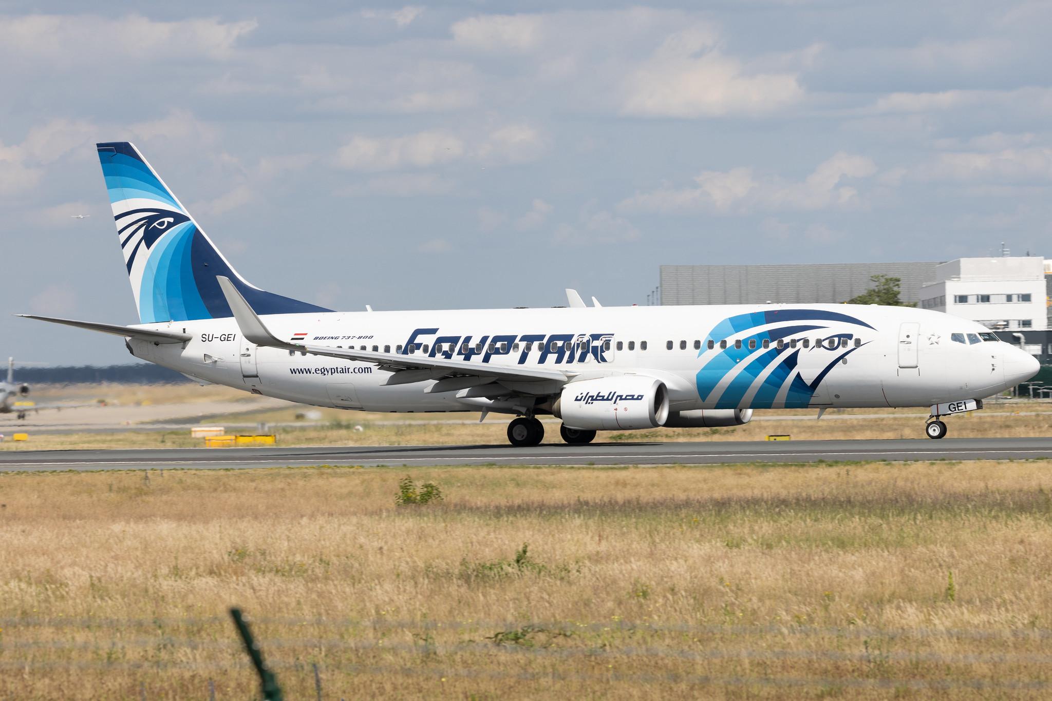 Frankfurt Airport: EgyptAir (MS / MSR) | Boeing 737-866 B738 | SU-GEI | MSN 63801