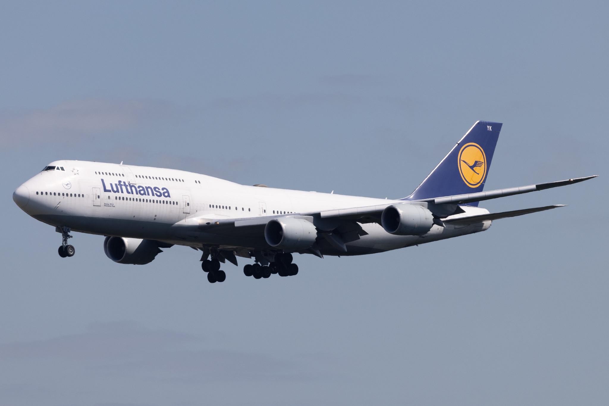 Frankfurt Airport: Lufthansa (LH / DLH) |  Boeing 747-830 B748 | D-ABYK | MSN 37835