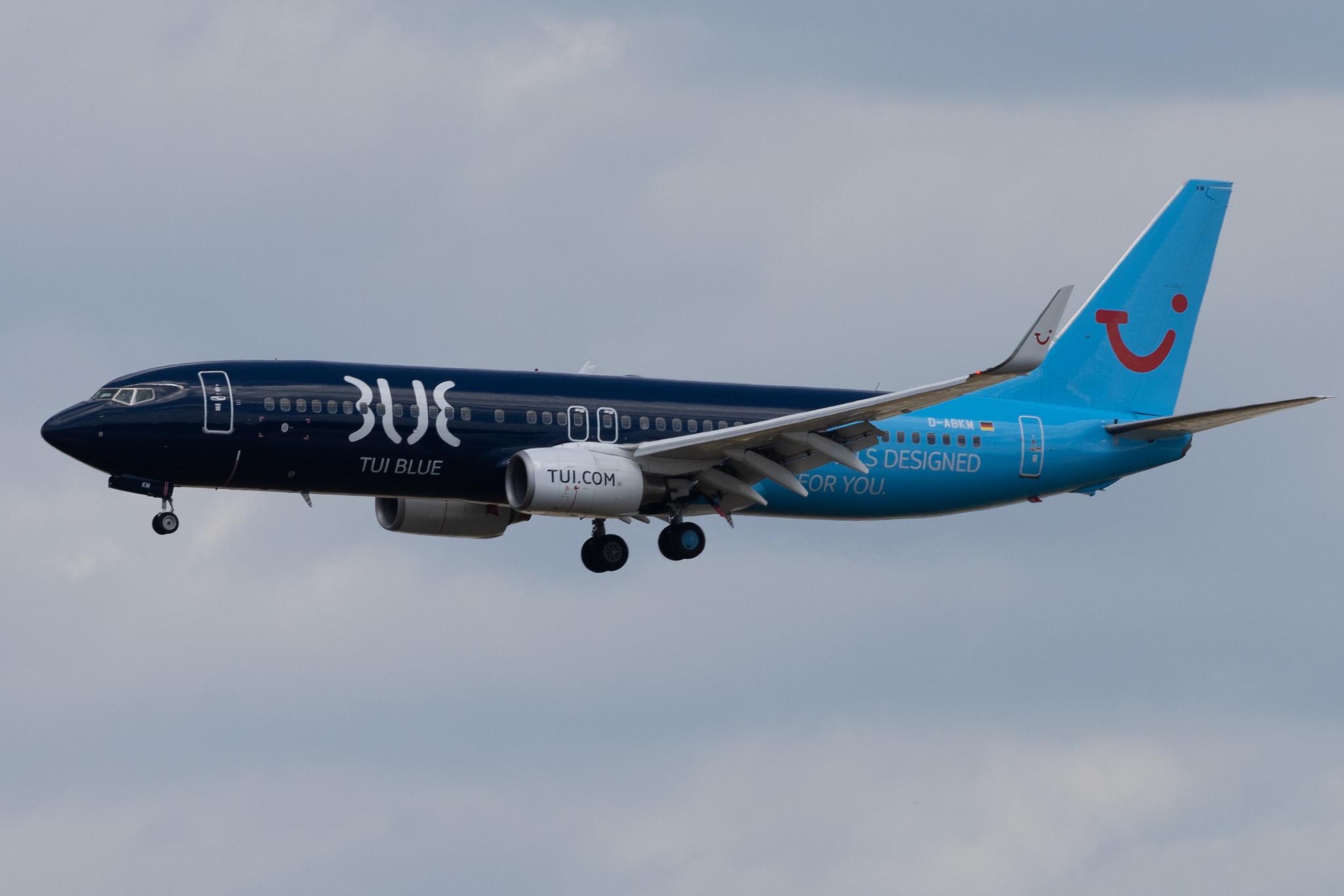 Frankfurt Airport: TUI (X3 / TUI) | Livery: TUI Blue Livery | Operator: TUI fly | Boeing 737-86J B738 | D-ABKM | MSN 37755