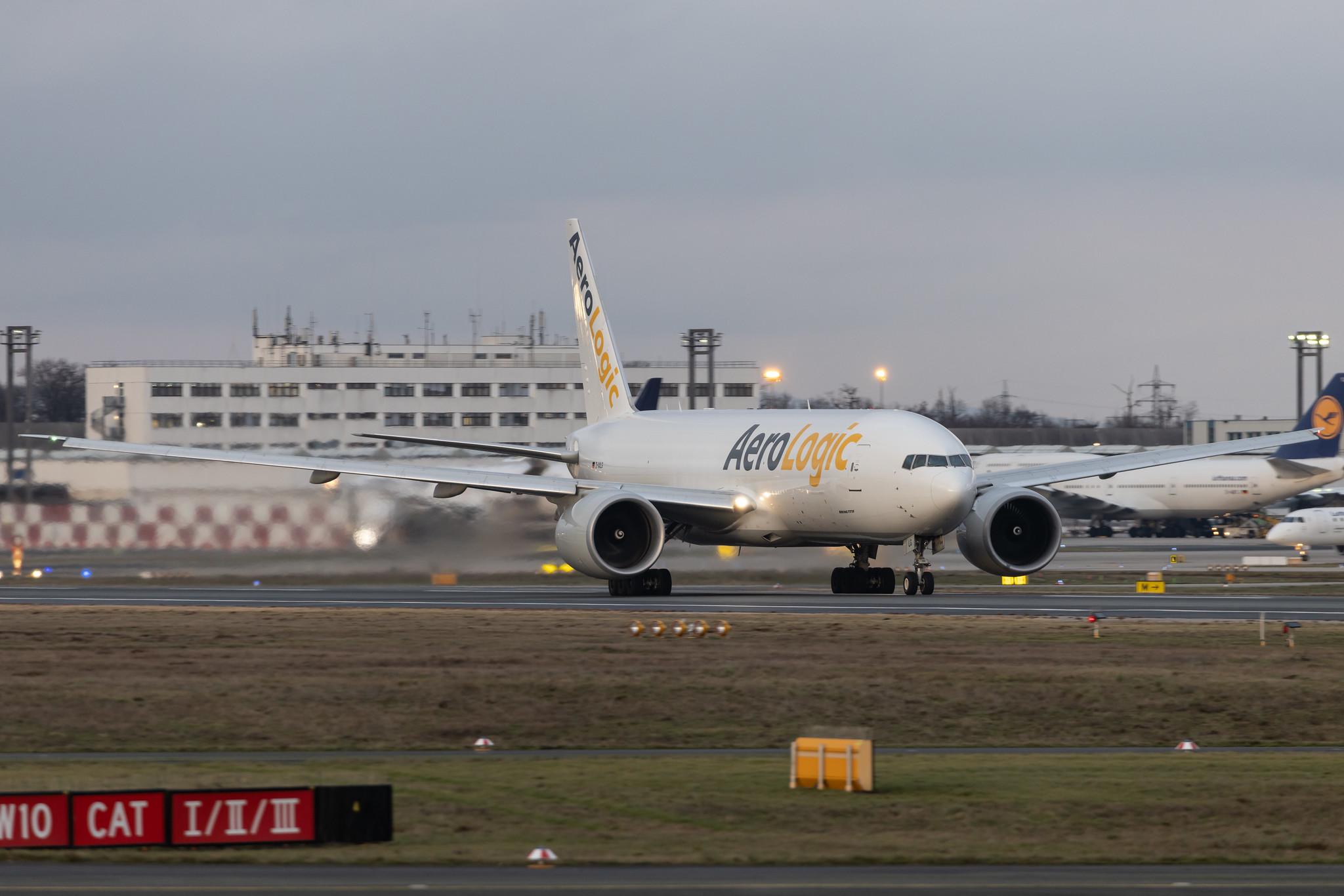 Frankfurt Airport: AeroLogic (3S / BOX) | Boeing 777-FZN B77L | D-AALG | MSN 36199