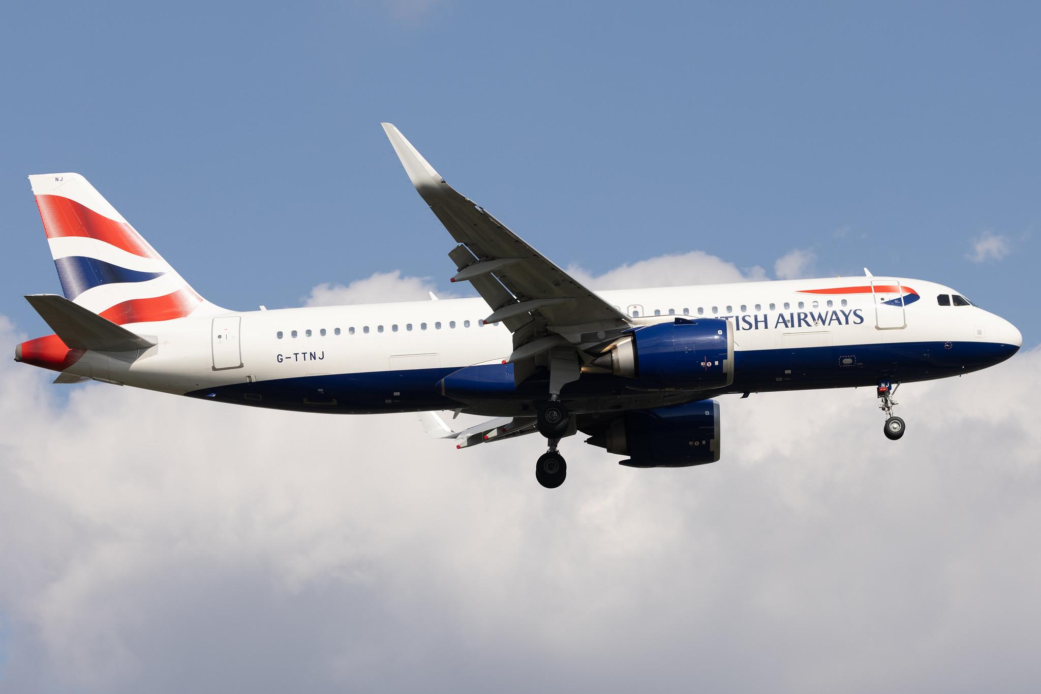 London Heathrow: British Airways (BA / BAW) | Airbus A320-251N A20N | G-TTNJ | MSN 8772