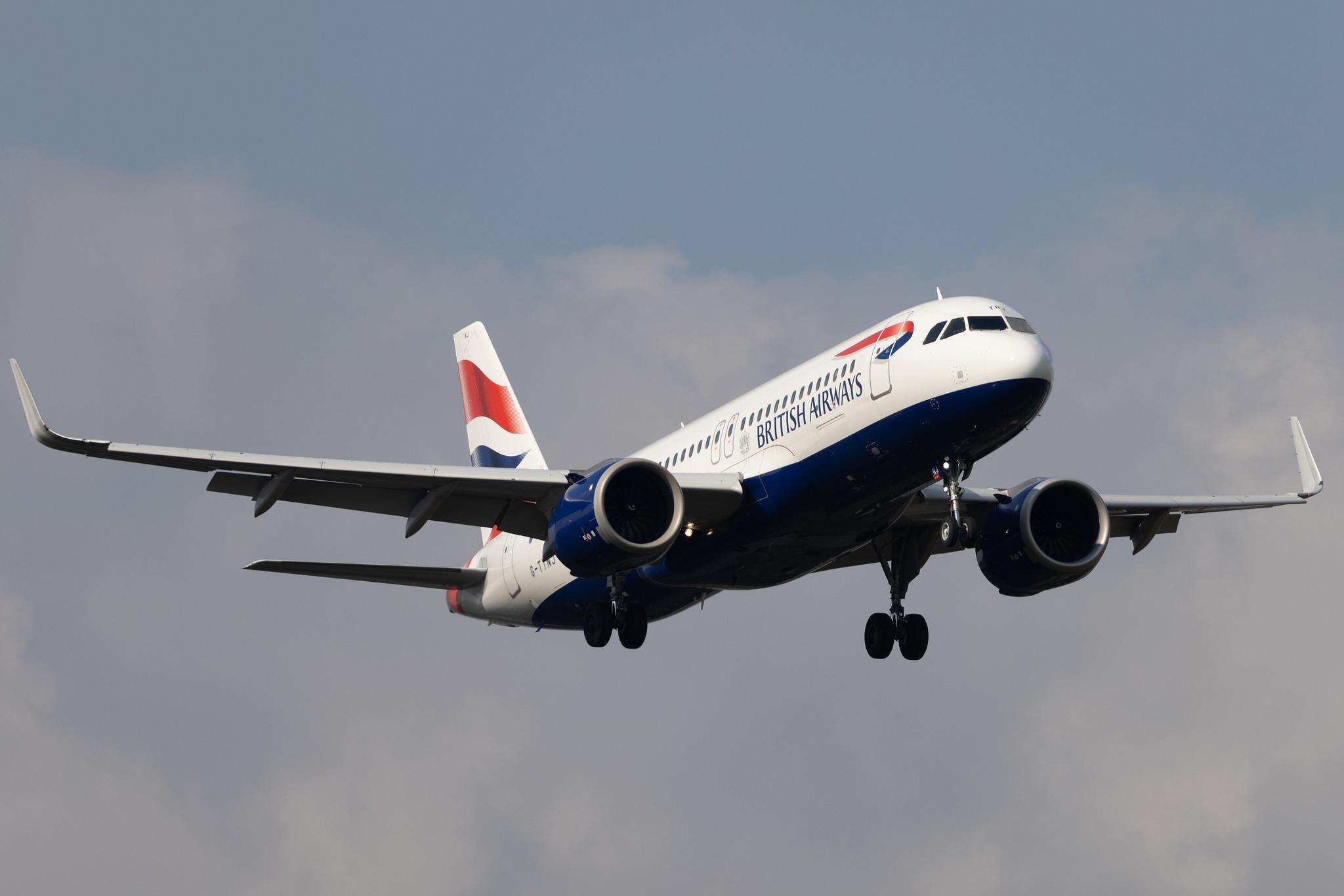 London Heathrow: British Airways (BA / BAW) | Airbus A320-251N A20N | G-TTNJ | MSN 8772