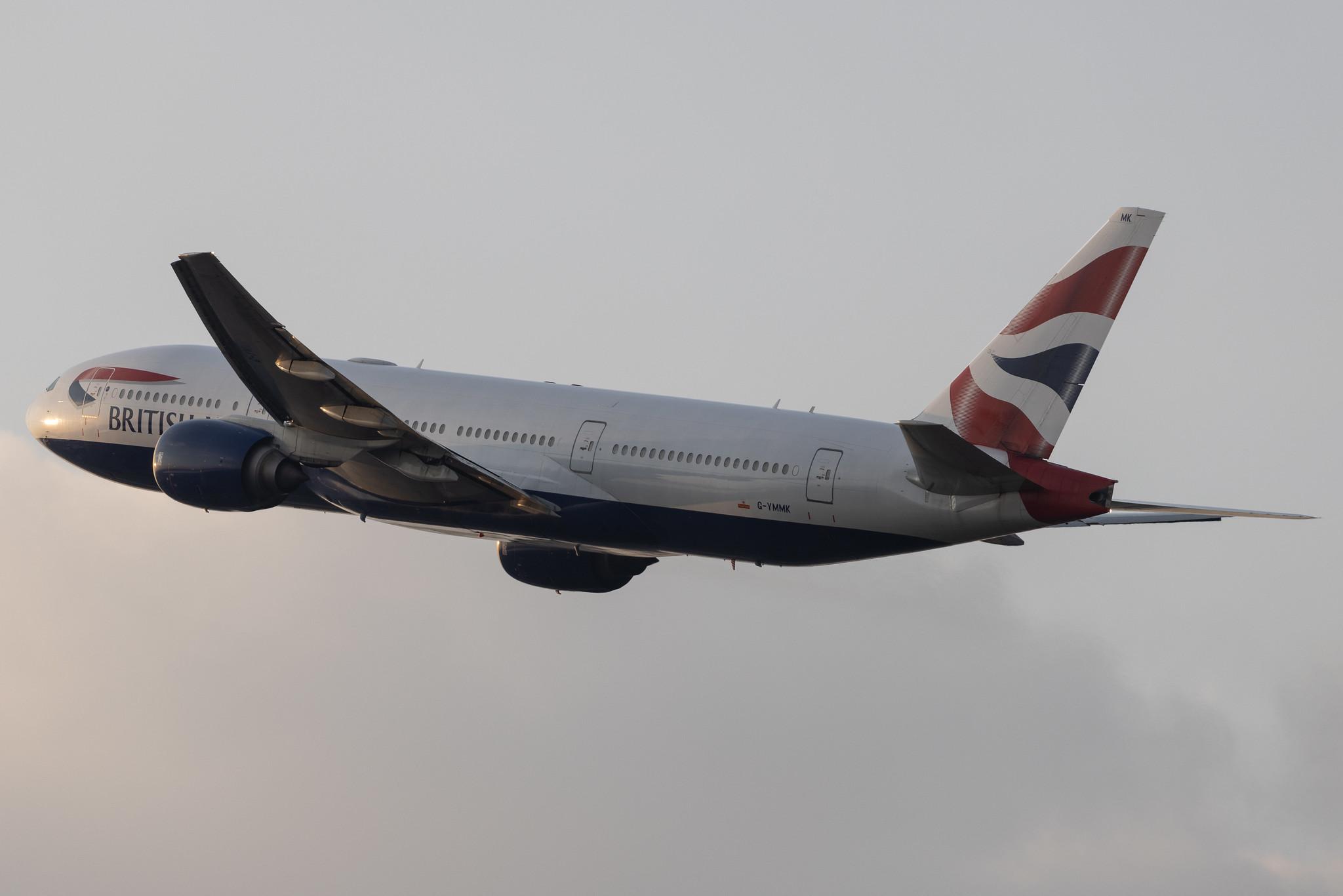 London Heathrow: British Airways (BA / BAW) | Boeing 777-236(ER) B772 | G-YMMK | MSN 30312