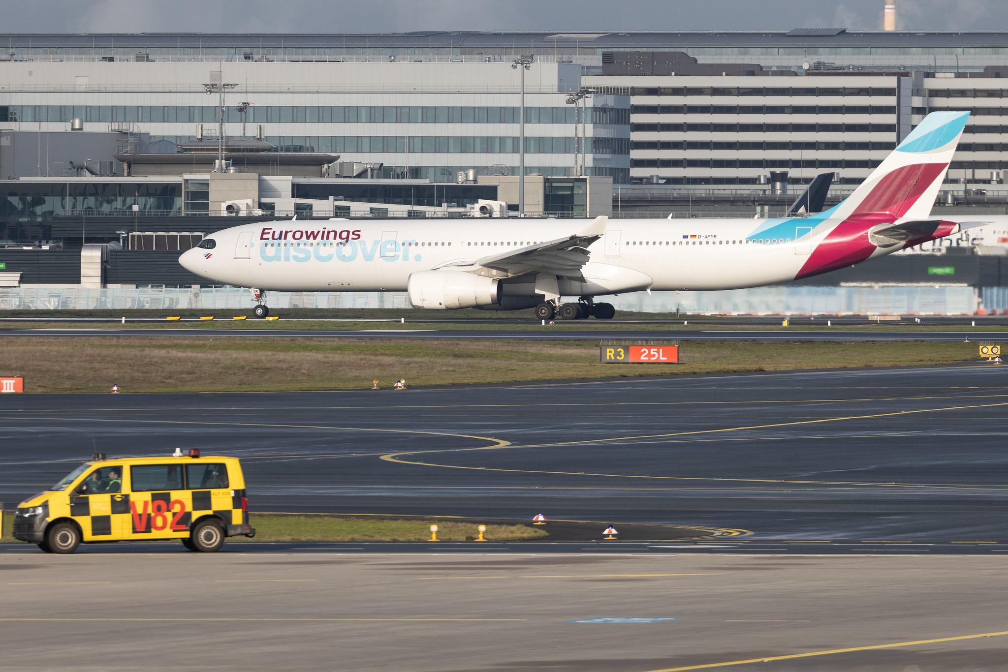 Frankfurt Airport: Eurowings Discover (4Y / OCN) | Airbus A330-343 A333 | D-AFYR | MSN 1711
