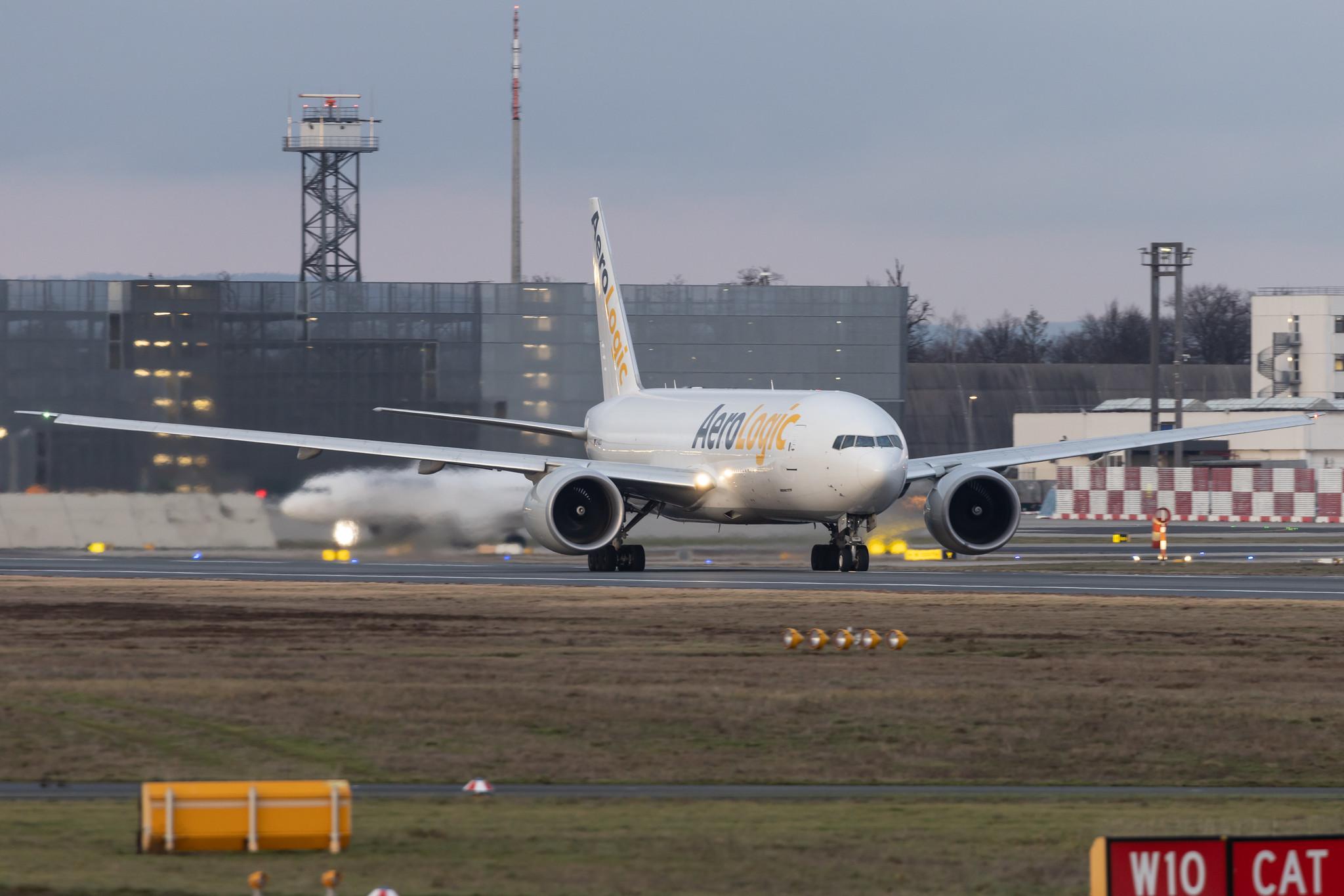Frankfurt Airport: AeroLogic (3S / BOX) | Boeing 777-FZN B77L | D-AALG | MSN 36199